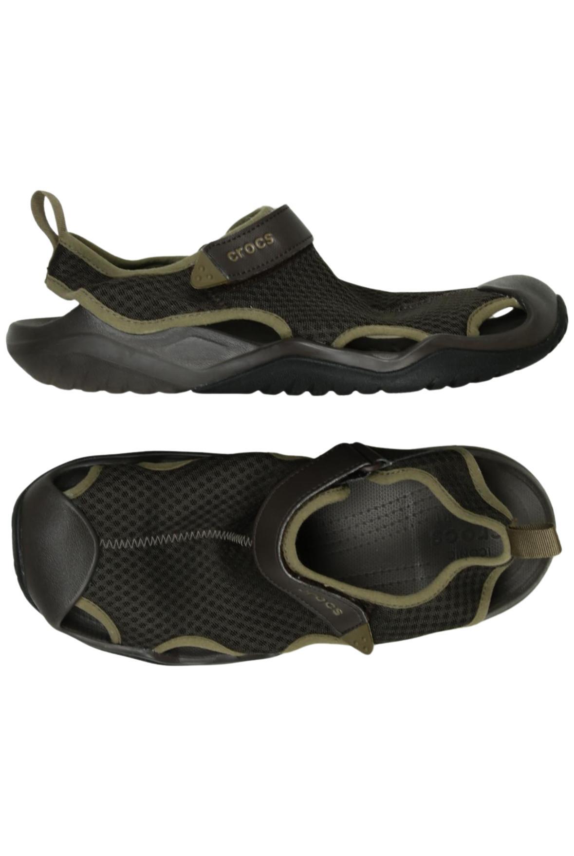 

Crocs Herren Sandale, braun, Gr. 11