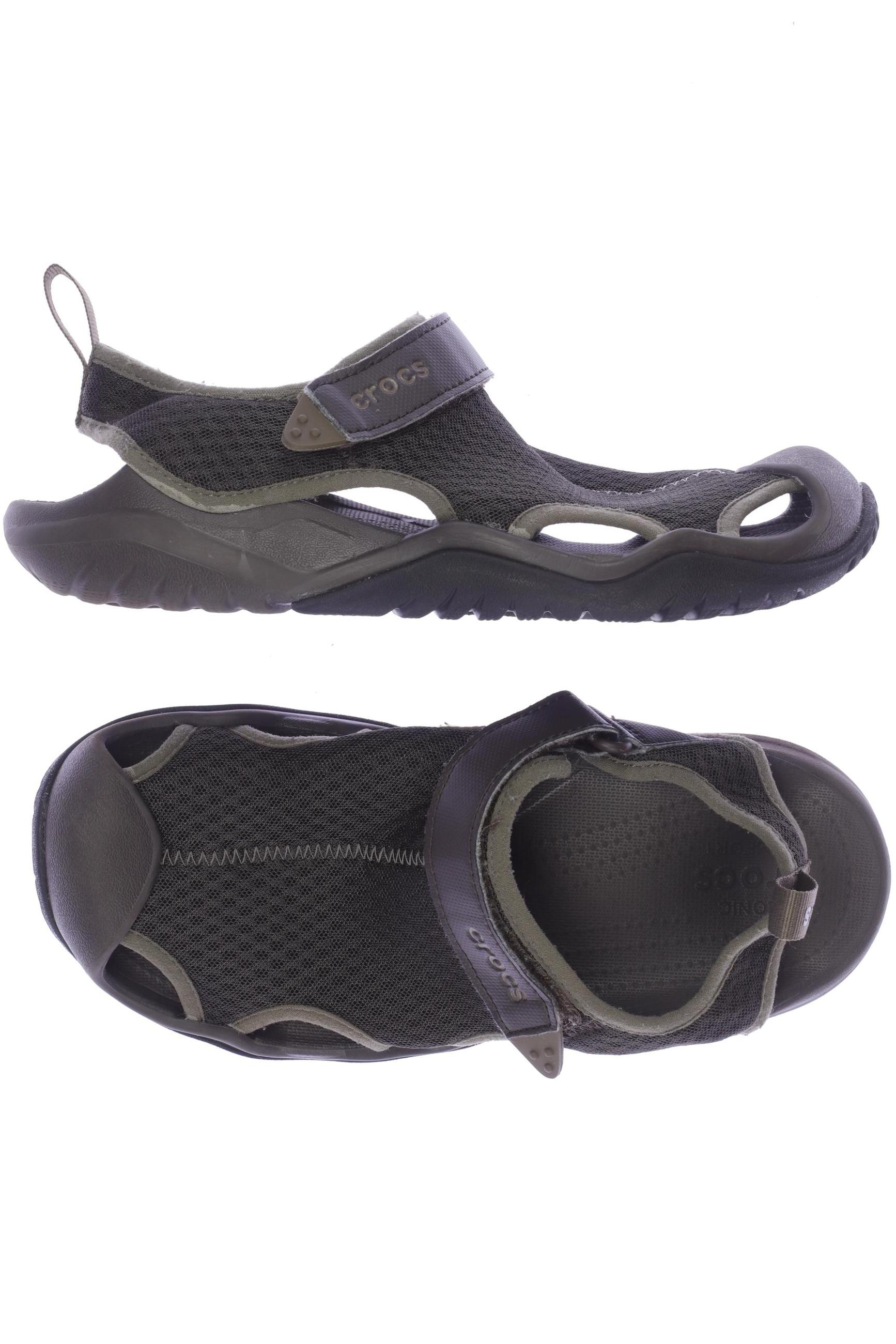 

Crocs Herren Sandale, braun, Gr. 8