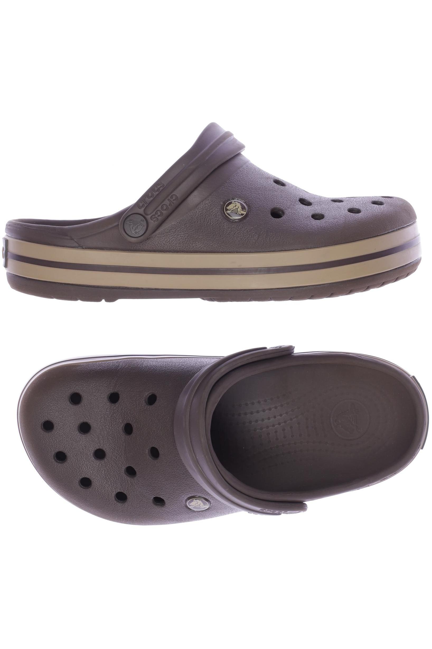 

Crocs Herren Sandale, braun, Gr. 8