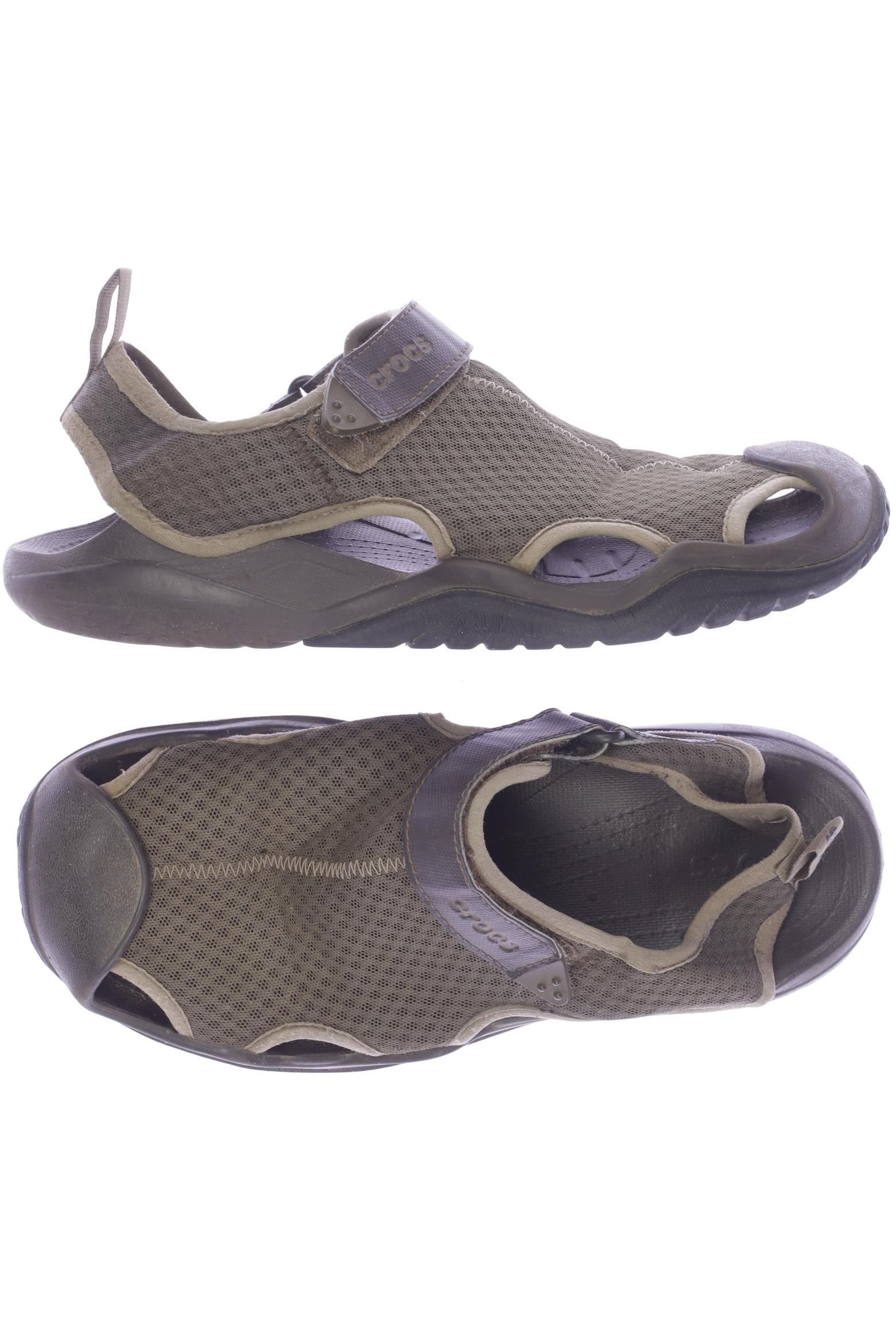 

Crocs Herren Sandale, braun, Gr. 9