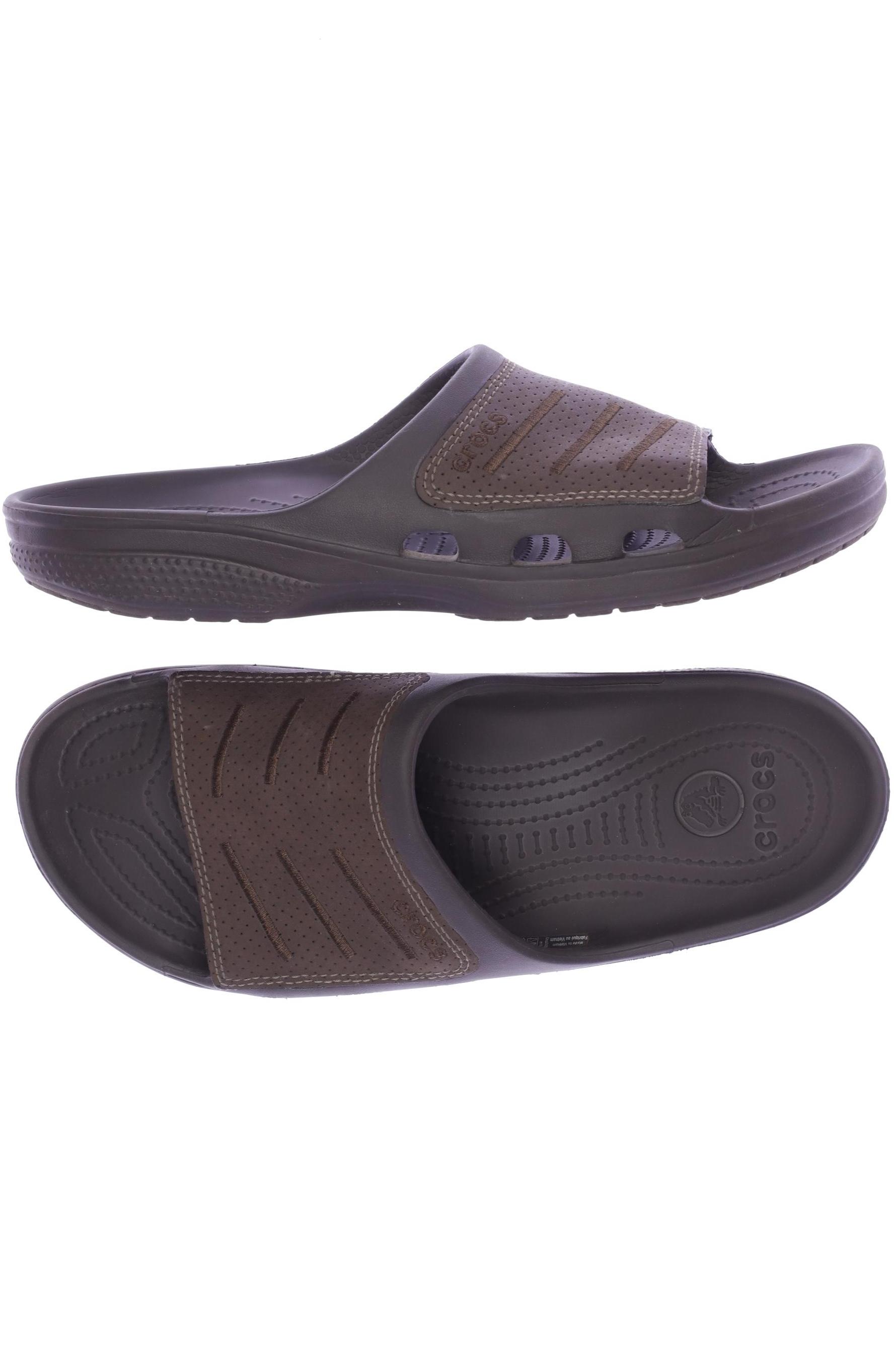 

Crocs Herren Sandale, braun, Gr. 10