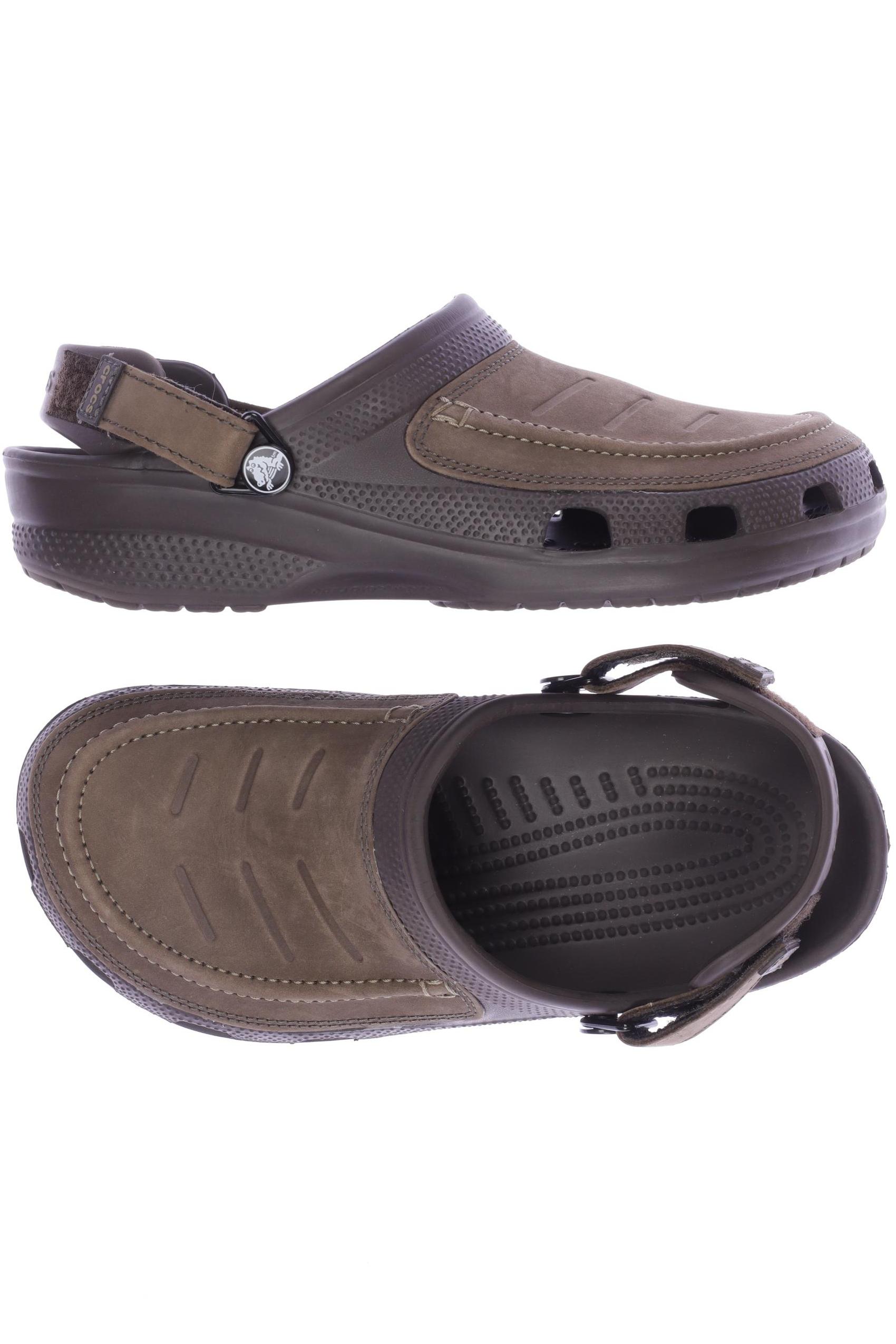 

Crocs Herren Sandale, braun, Gr. 7