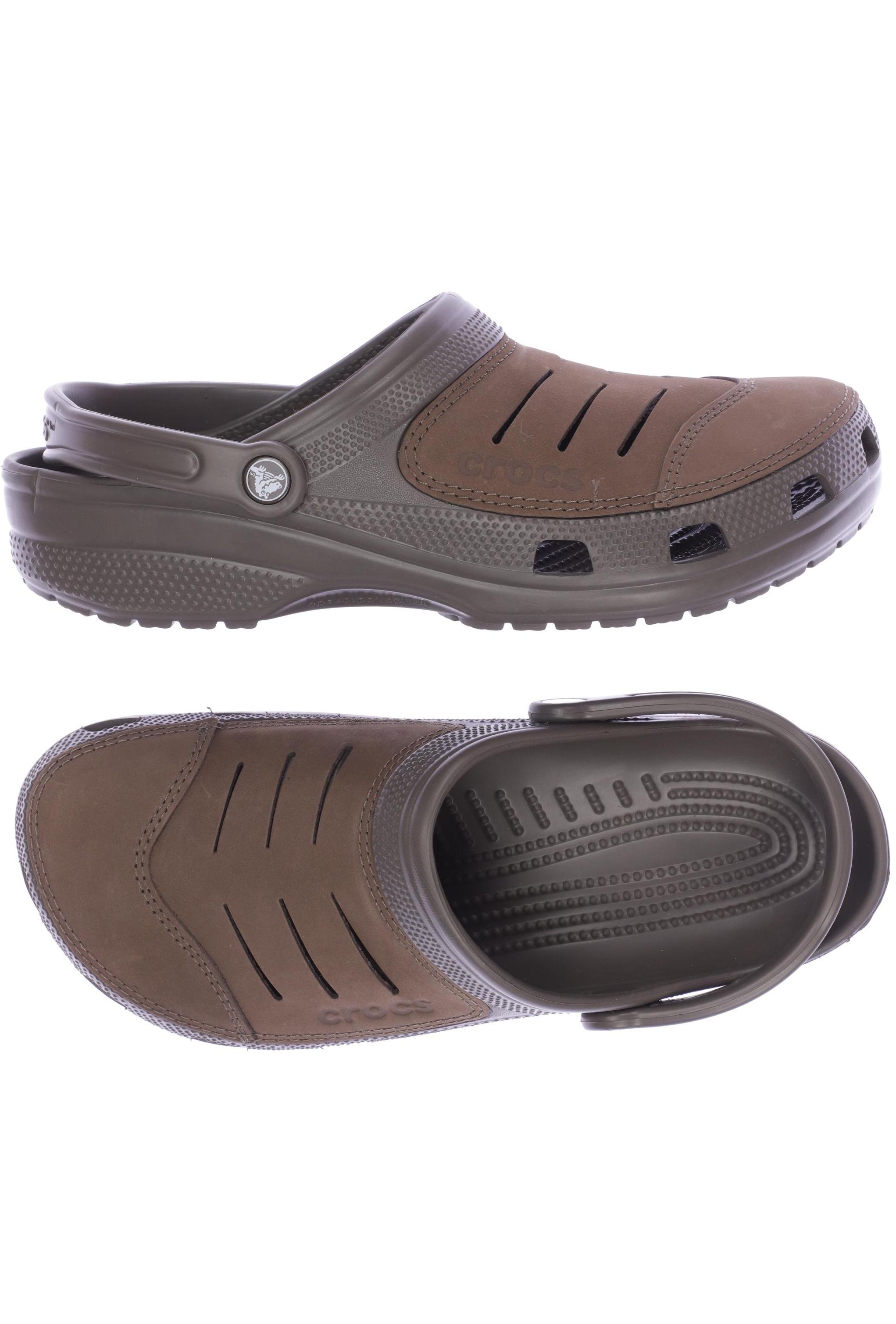 

Crocs Herren Sandale, braun, Gr. 11