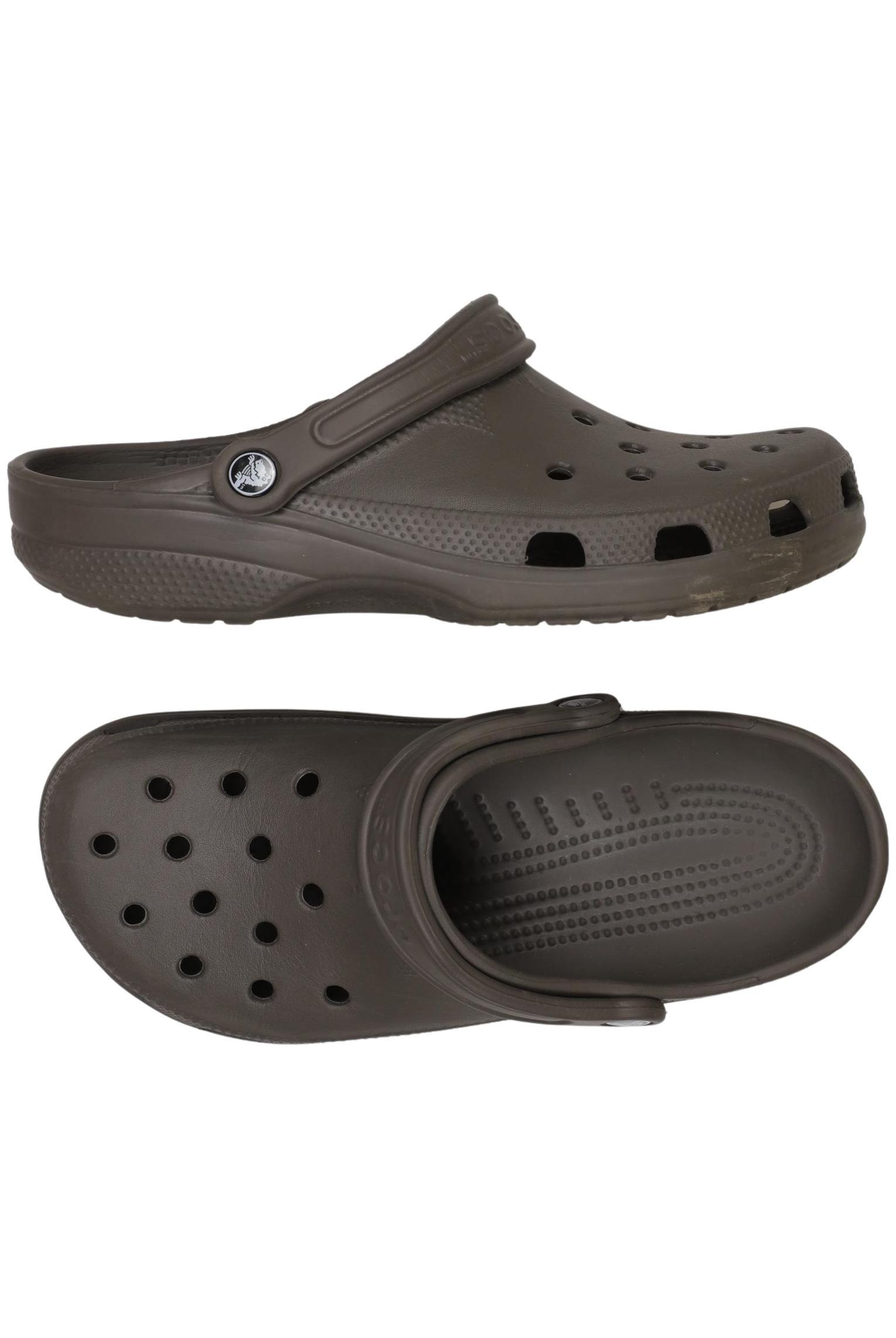 

Crocs Herren Sandale, braun, Gr. 8