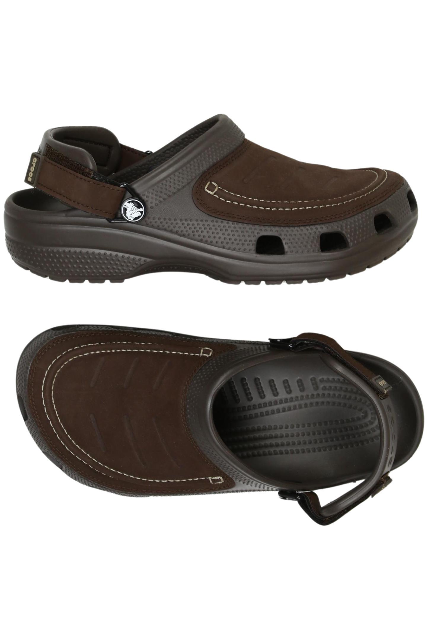 

Crocs Herren Sandale, braun, Gr. 7