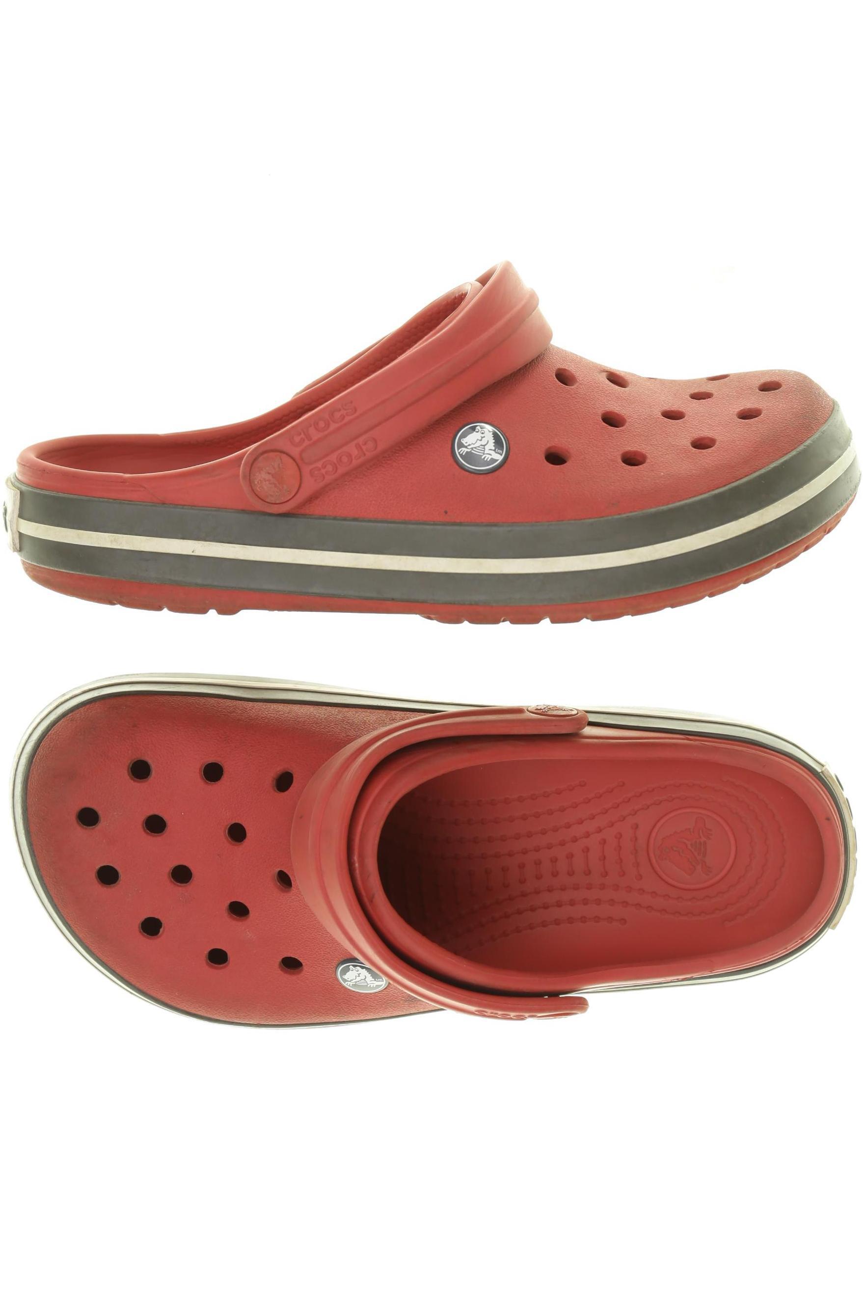 

Crocs Damen Sandale, rot, Gr. 5