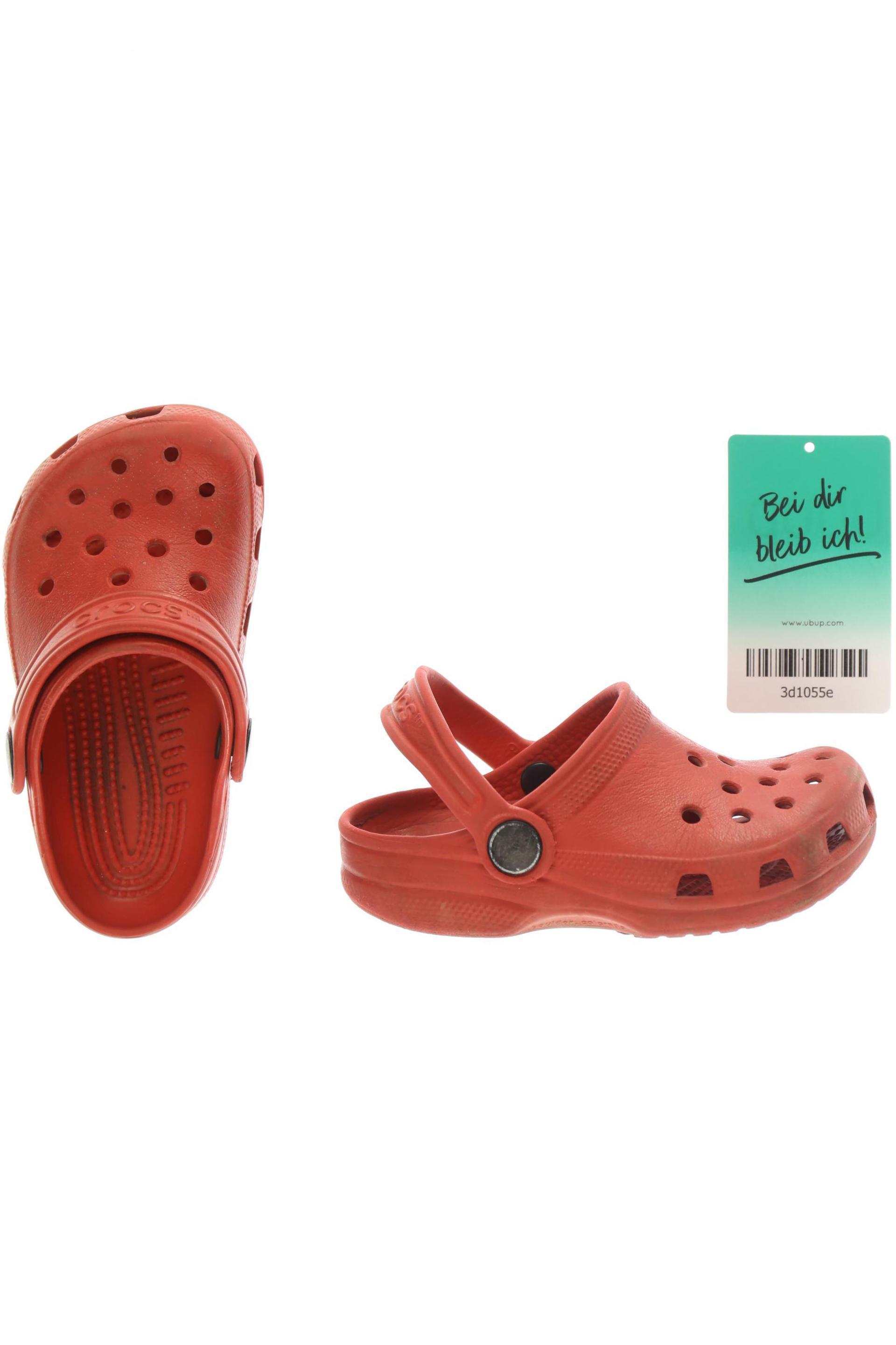 

Crocs Jungen Kinderschuhe, rot, Gr. 22
