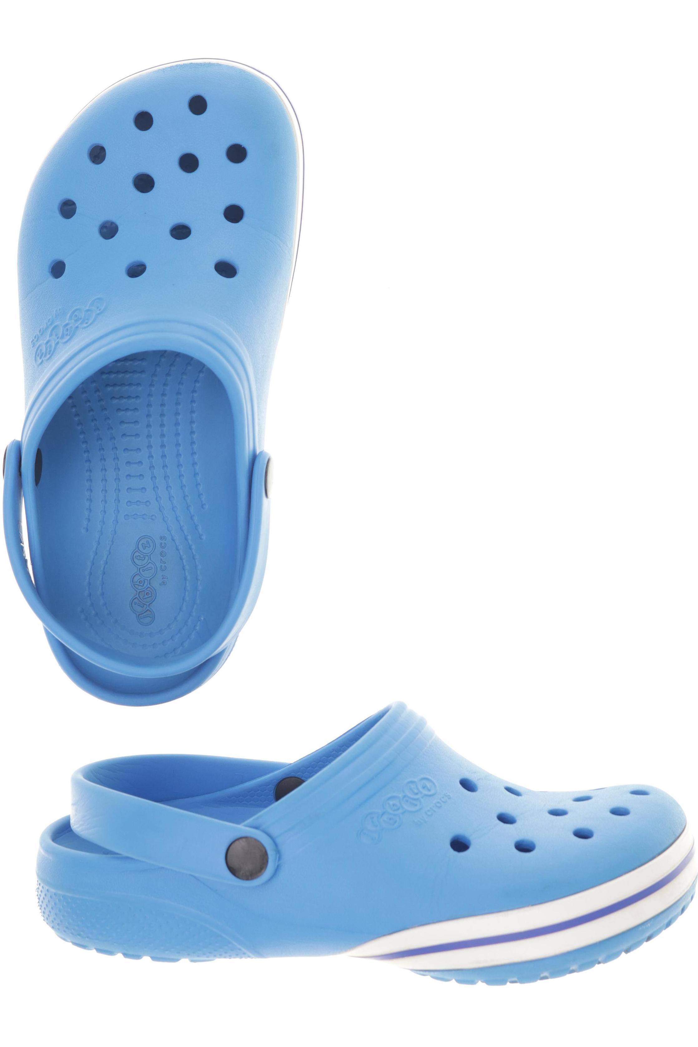 

Crocs Damen Sandale, blau, Gr. 7