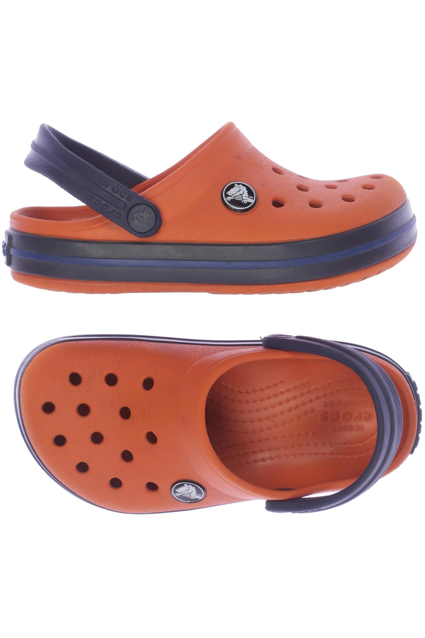 

Crocs Herren Kinderschuhe, orange, Gr. 27