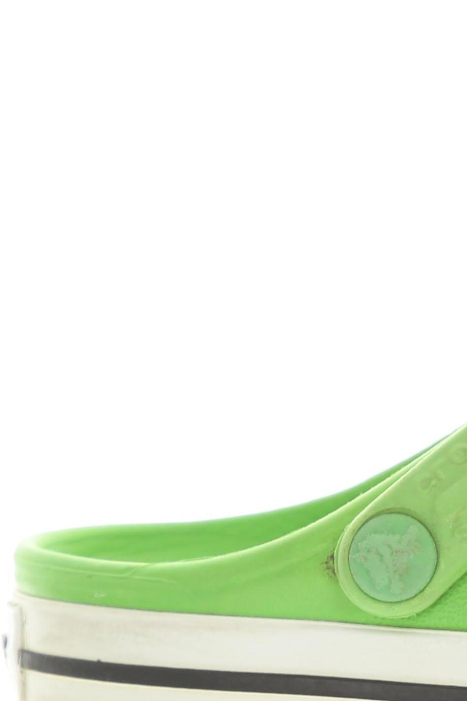 Thumbnail - Crocs Mädchen Kinderschuhe, grün, Gr. 24