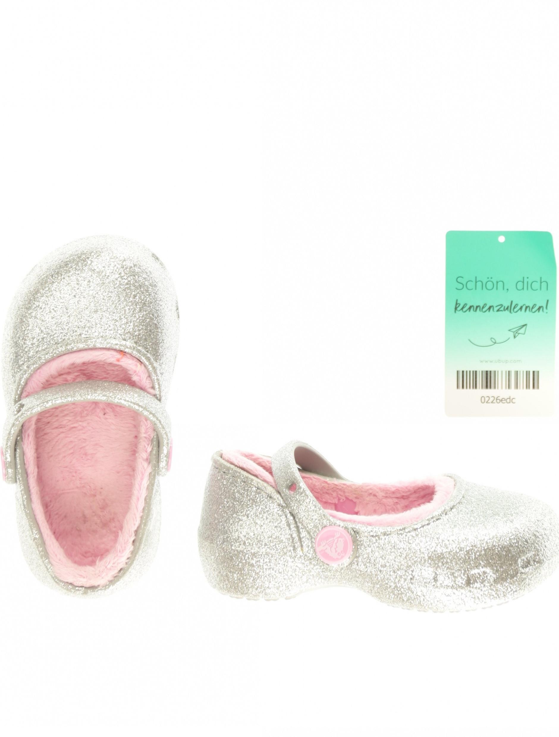 

Crocs Mädchen Kinderschuhe, silber, Gr. 23