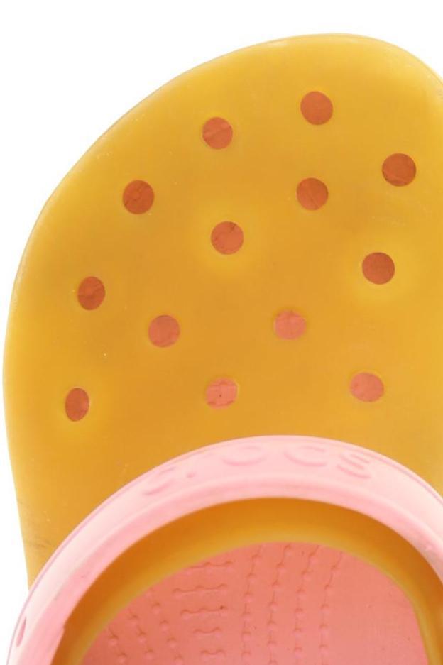 Thumbnail - Crocs Mädchen Kinderschuhe, orange, Gr. 33