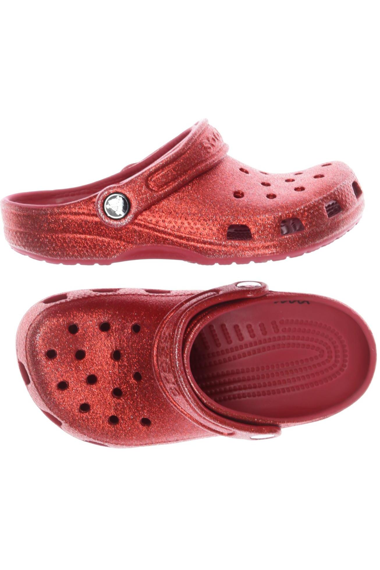 

Crocs Damen Kinderschuhe, rot, Gr. 33