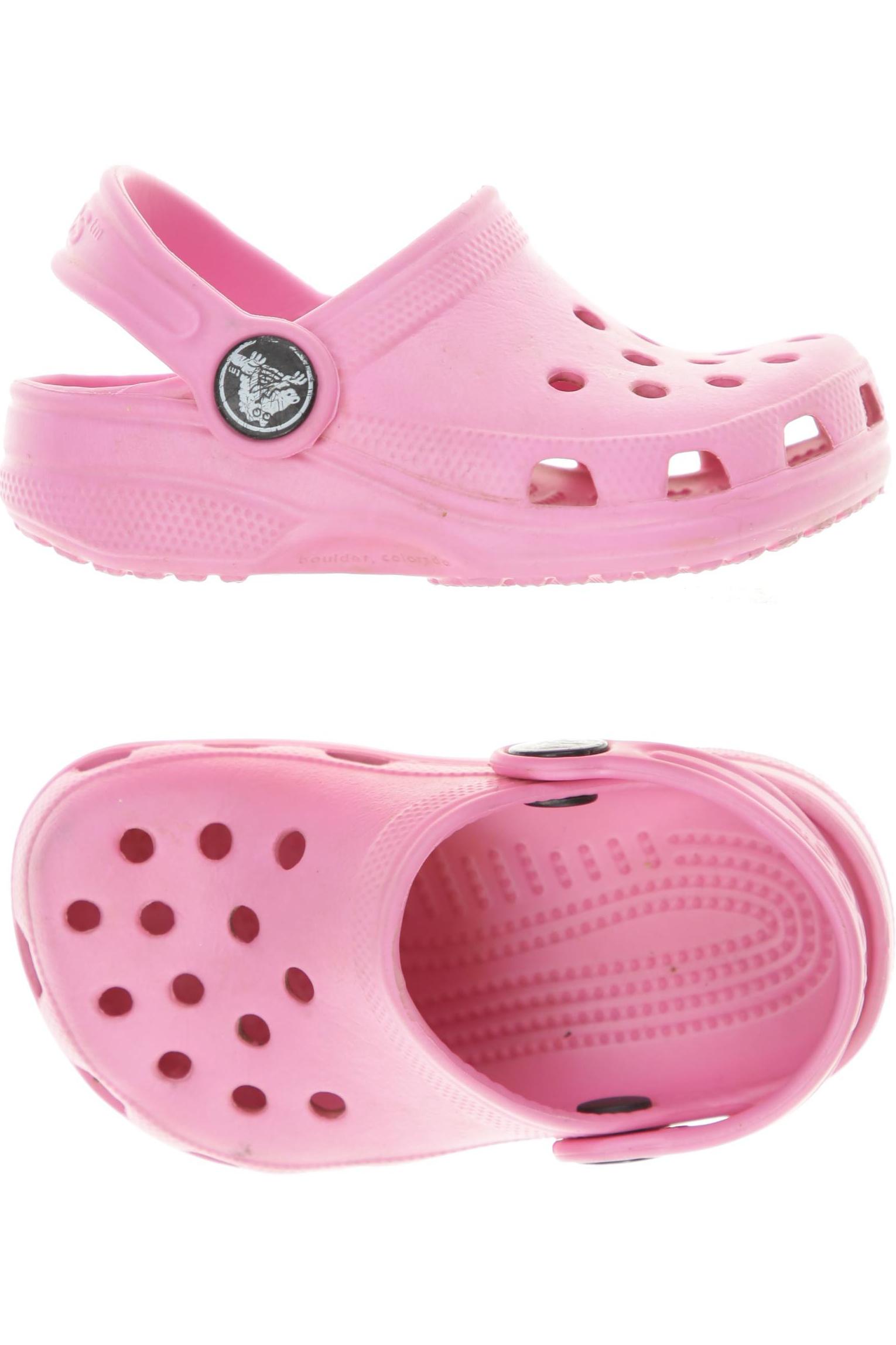 

Crocs Damen Kinderschuhe, pink, Gr. 19