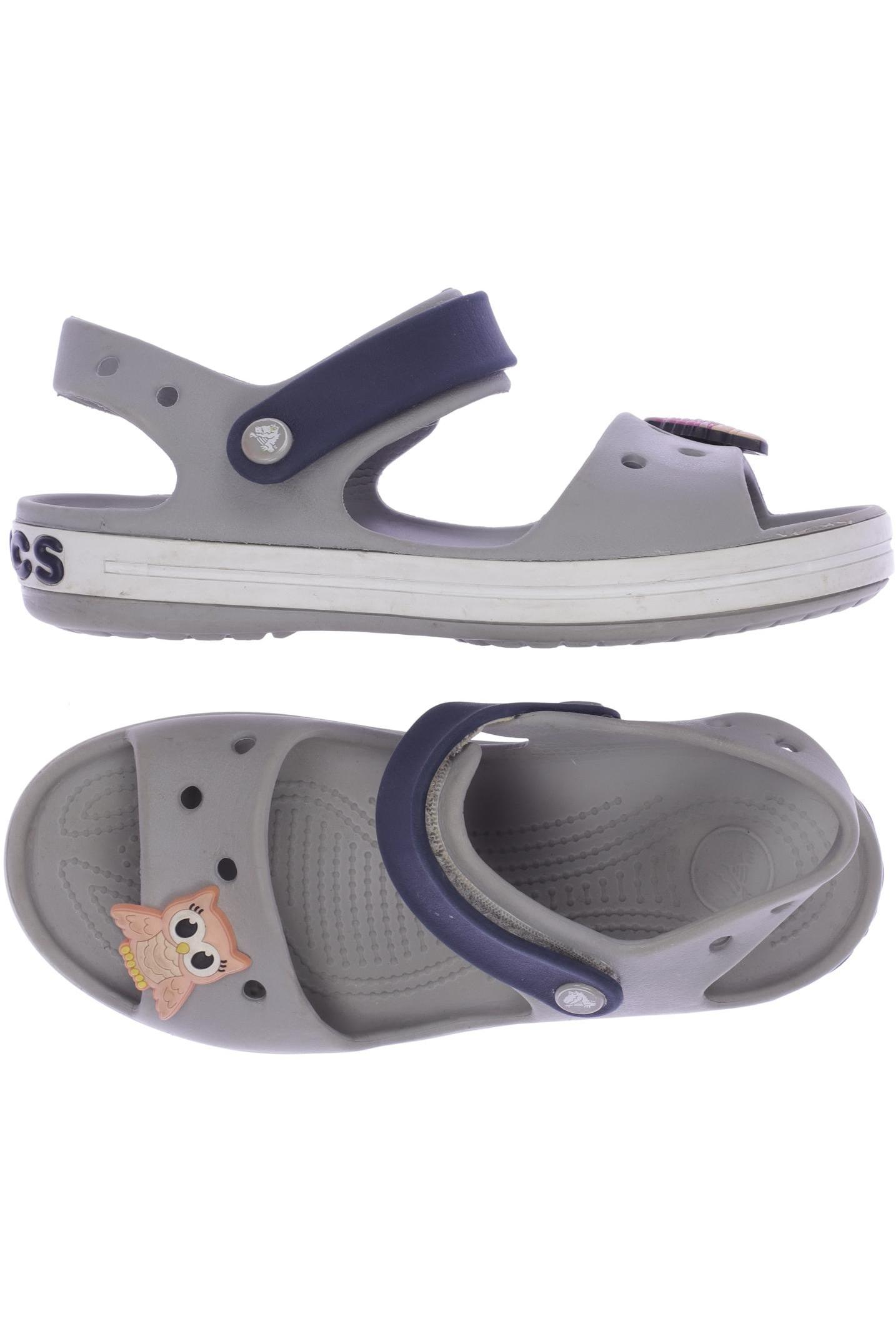 

Crocs Mädchen Kinderschuhe, grau, Gr. 33
