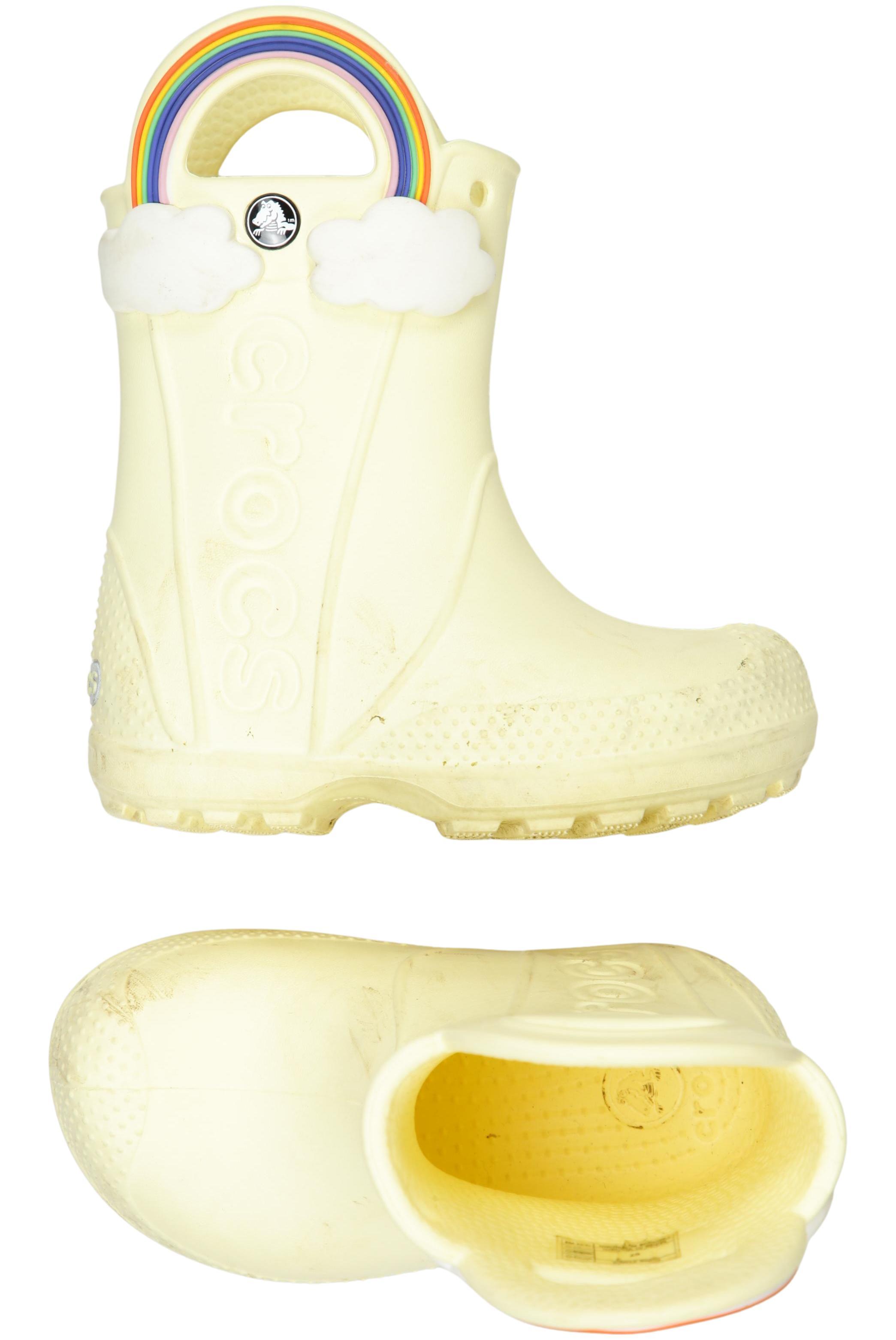 

Crocs Mädchen Kinderschuhe, cremeweiß, Gr. 23