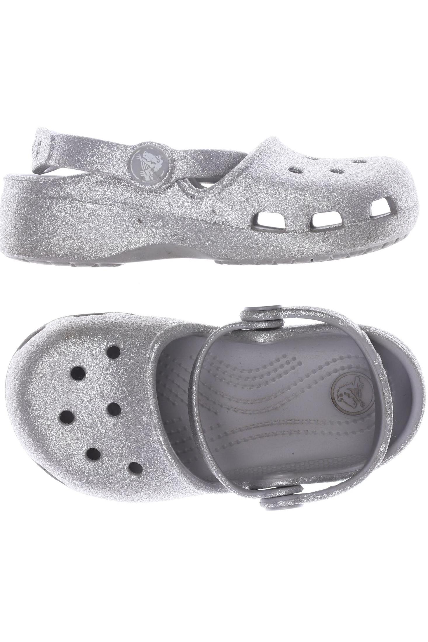 

Crocs Mädchen Kinderschuhe, silber