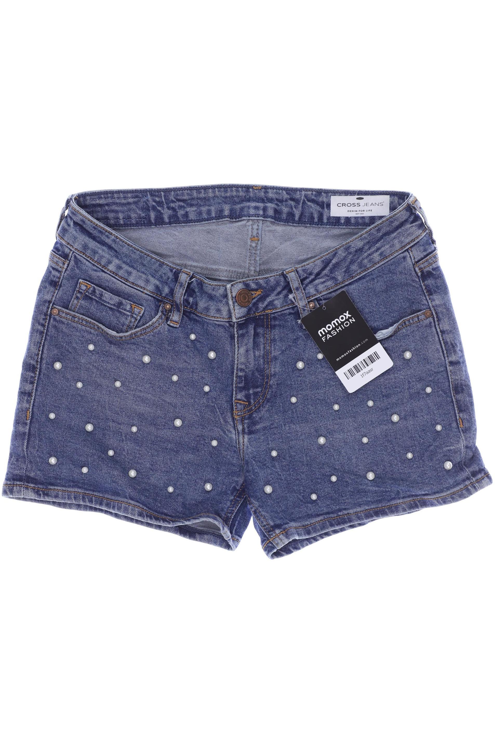 

Cross Jeans Damen Shorts, blau