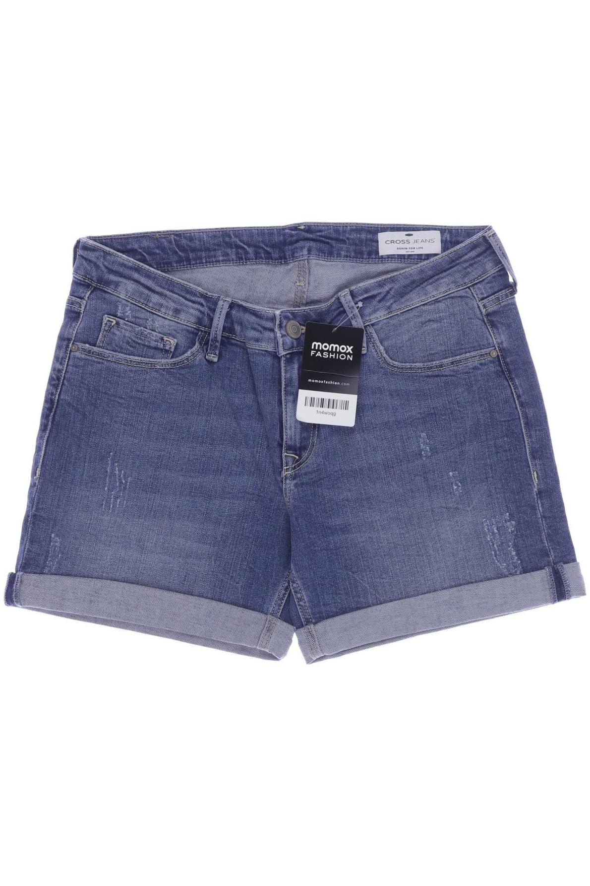 

Cross Jeans Damen Shorts, blau