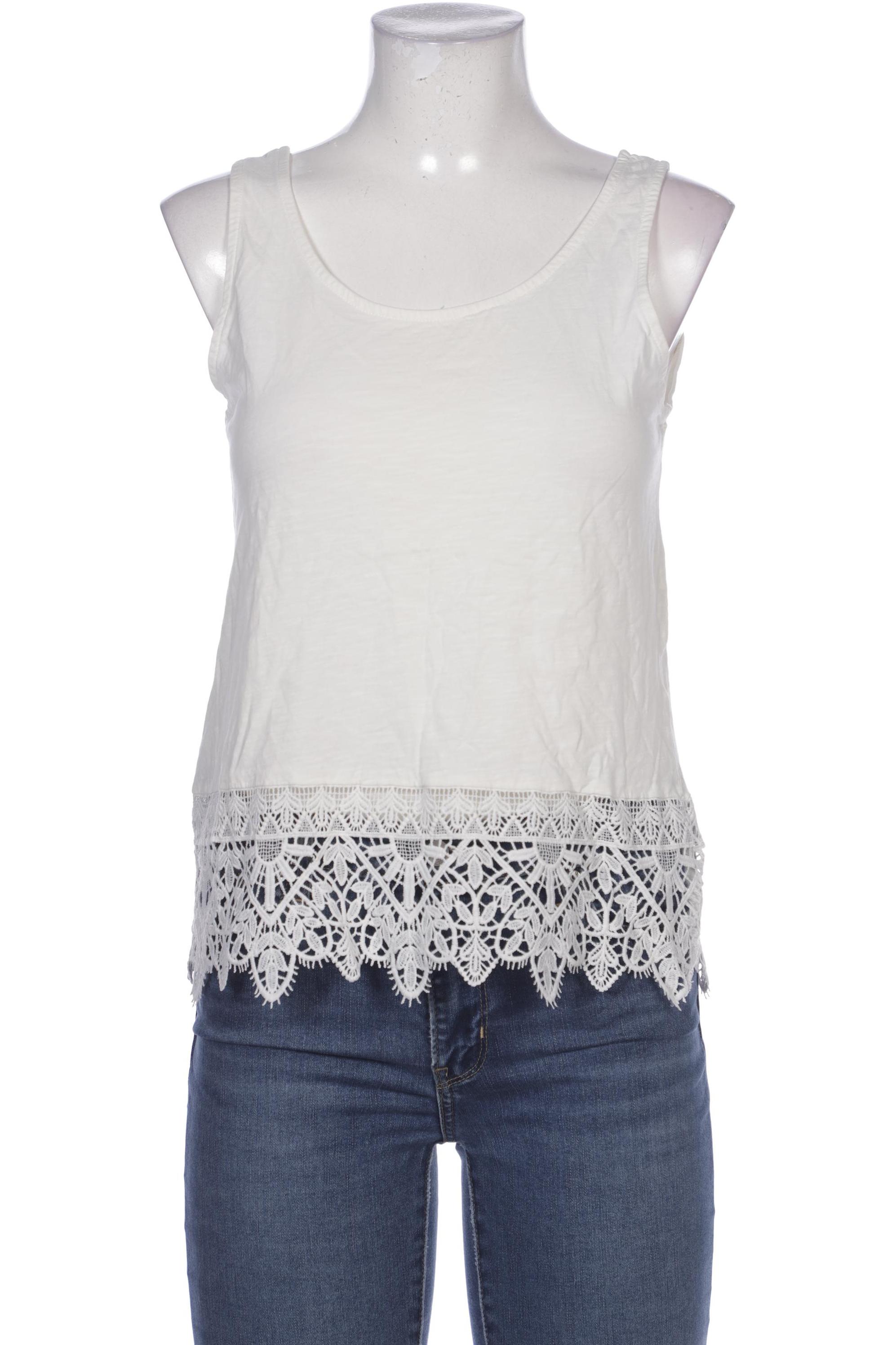 

Cross Jeans Damen Top, weiß, Gr. 38