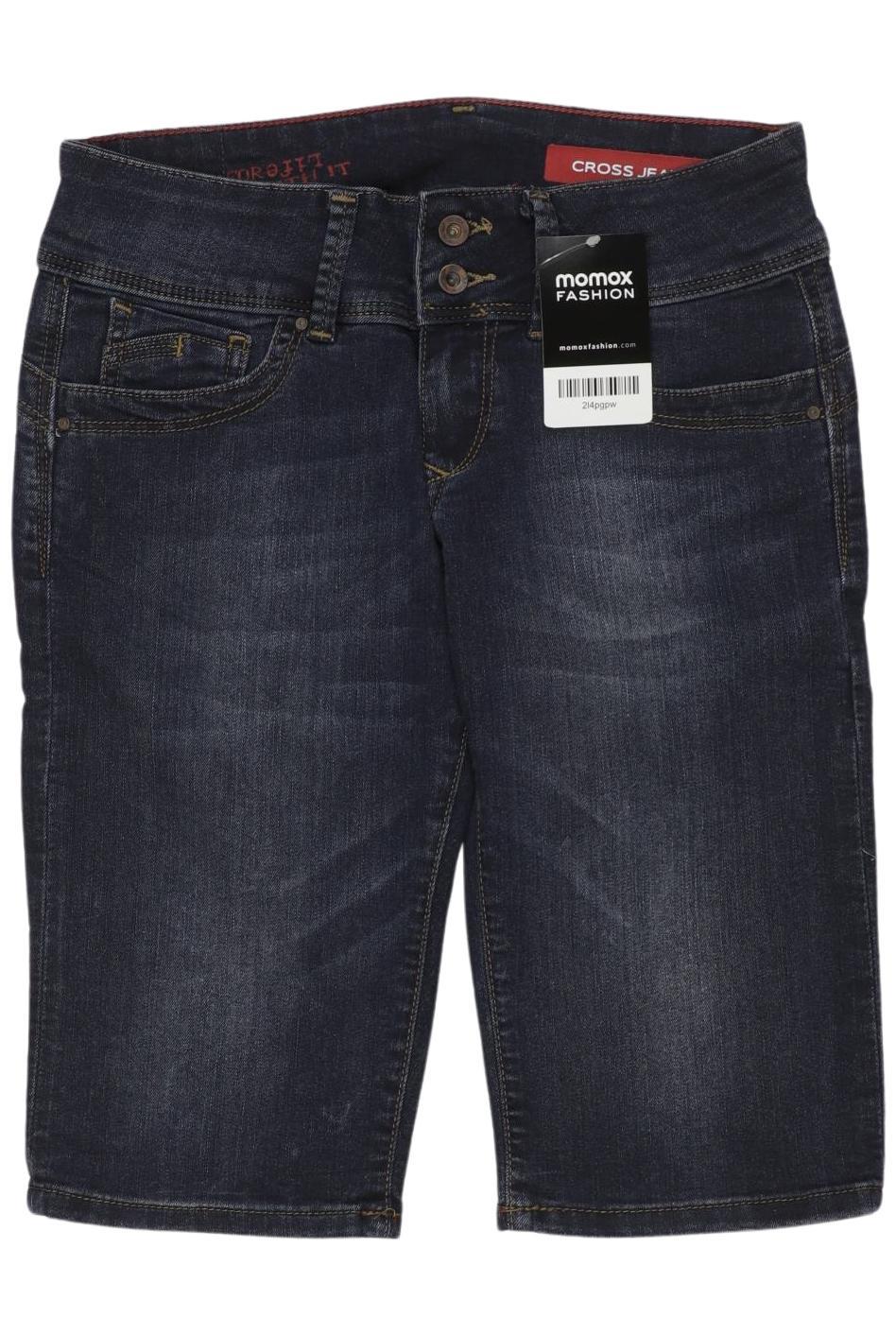 

Cross Jeans Damen Shorts, marineblau, Gr. 25