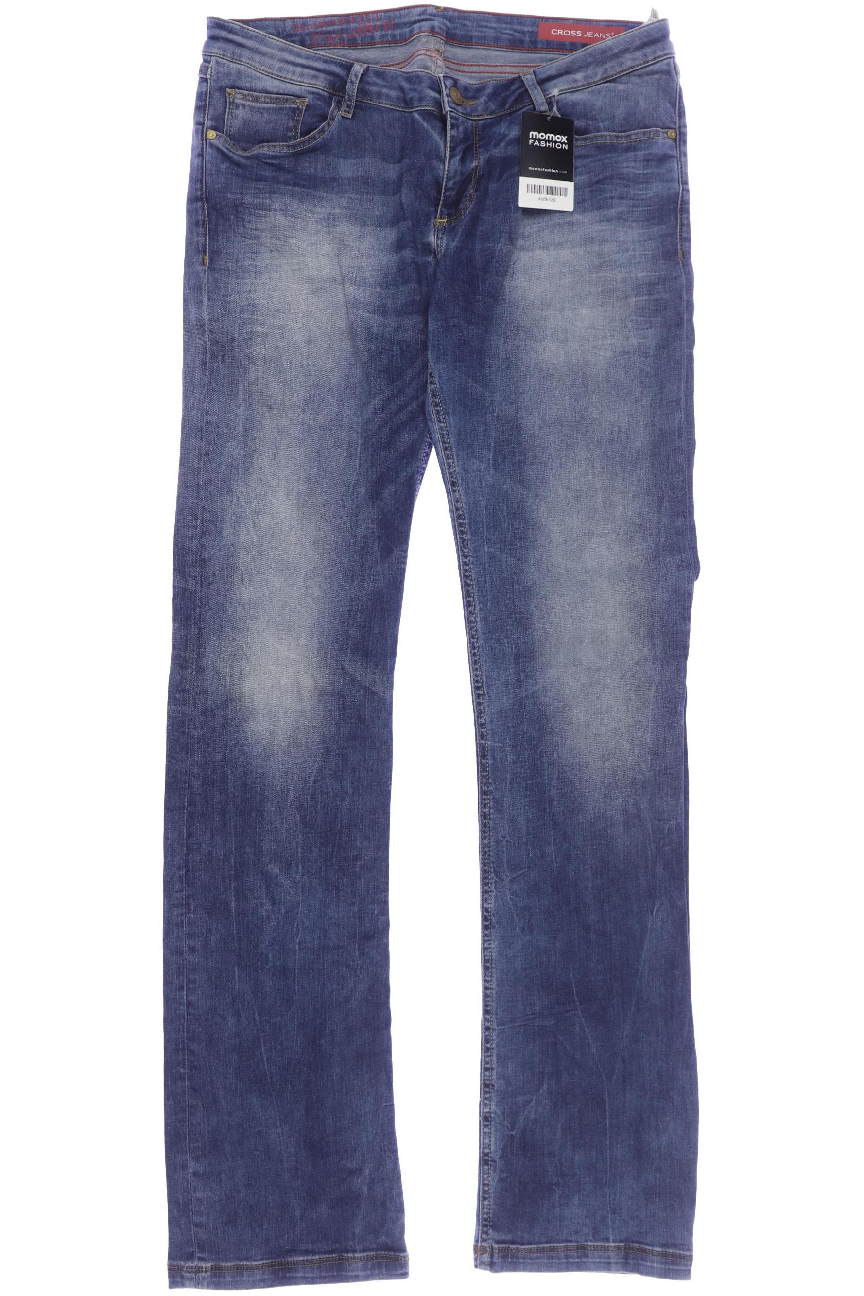 

Cross Jeans Damen Jeans, blau, Gr. 32