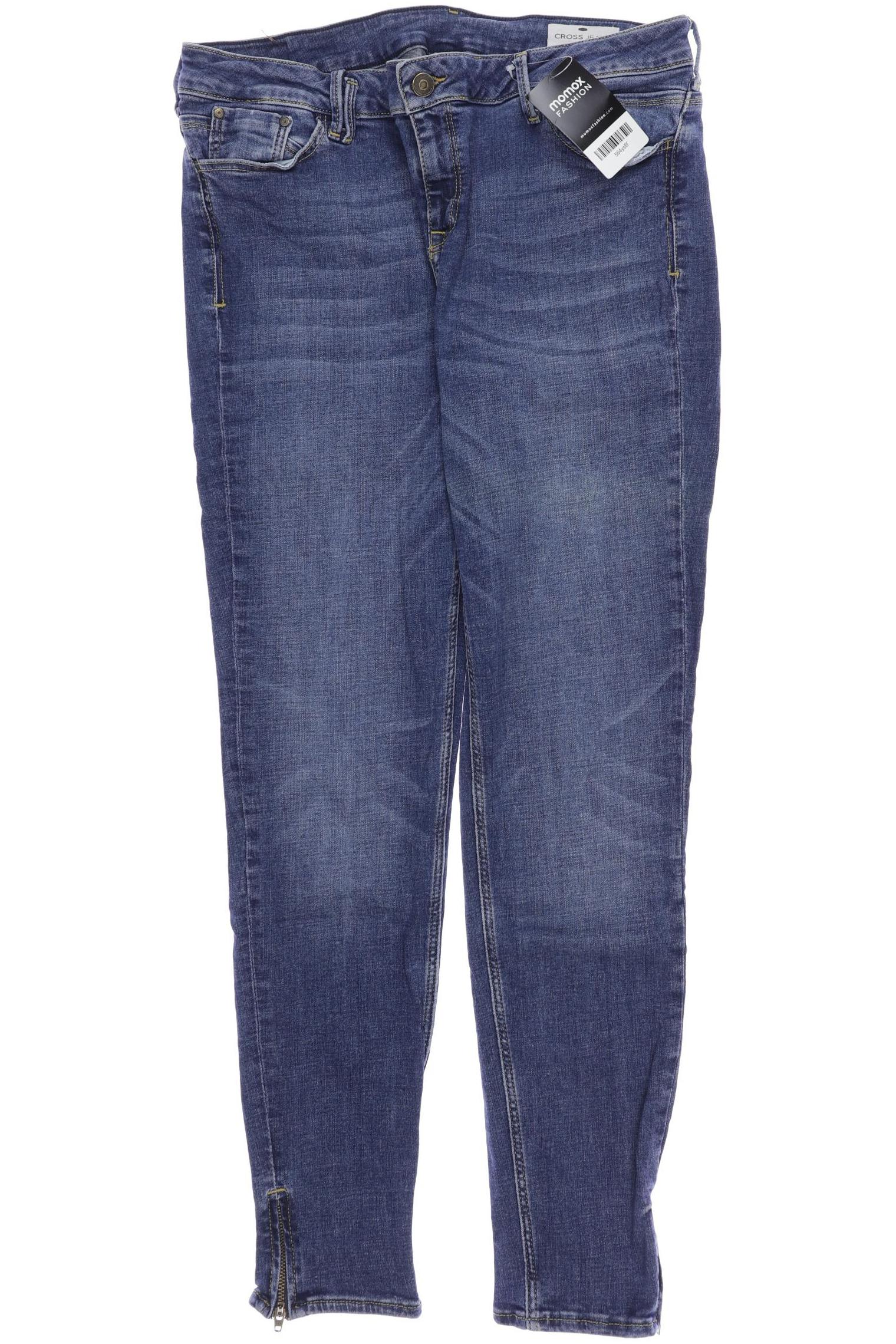 

Cross Jeans Damen Jeans, blau, Gr. 33