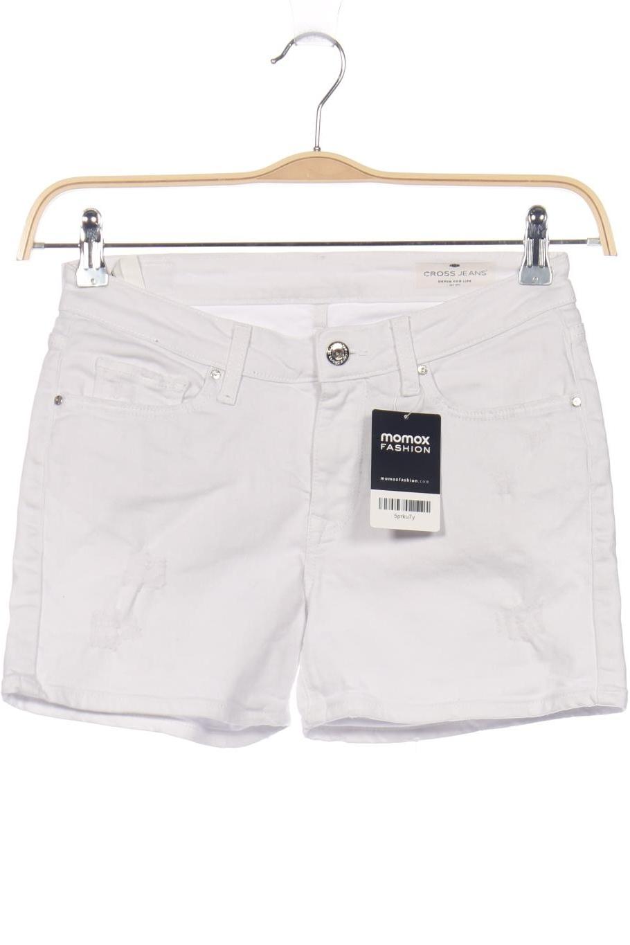 

Cross Jeans Damen Shorts, weiß, Gr. 25