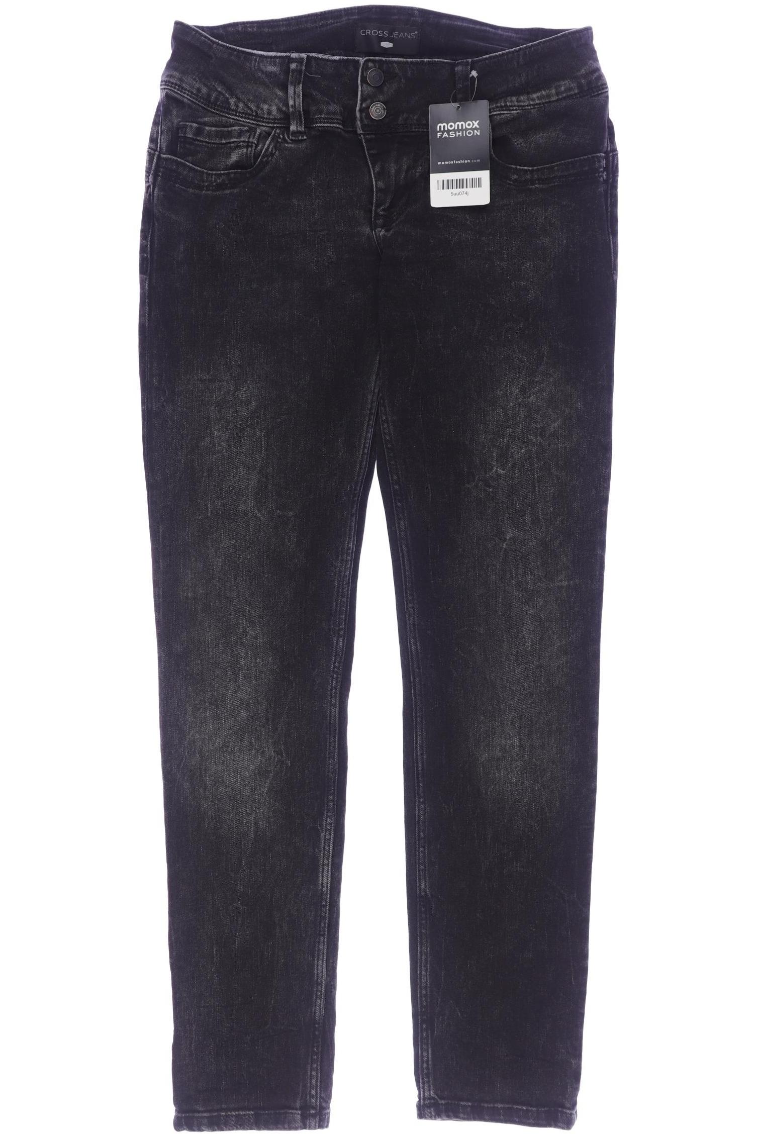 

Cross Jeans Damen Jeans, schwarz, Gr. 28