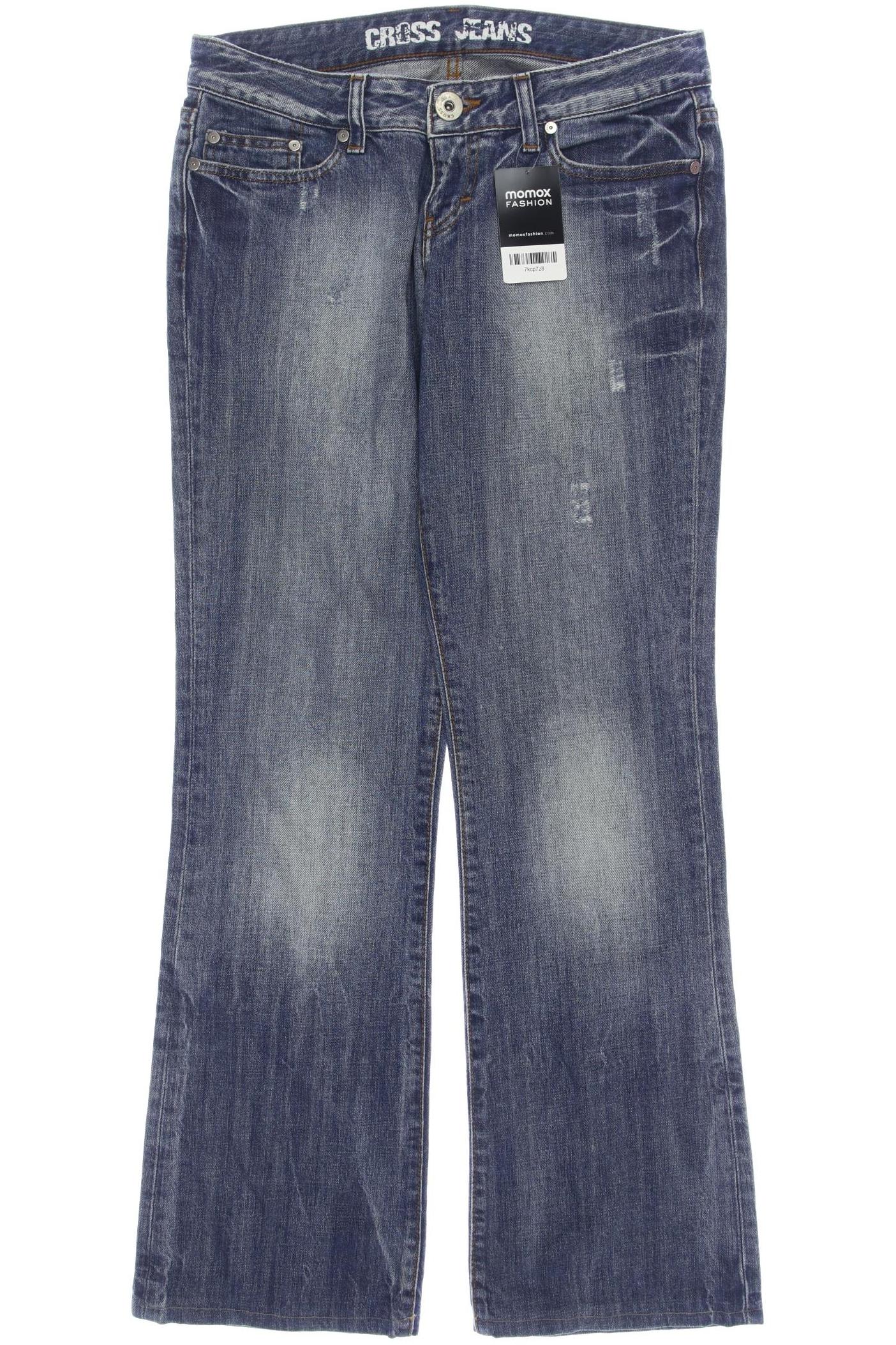

Cross Jeans Damen Jeans, marineblau, Gr. 30