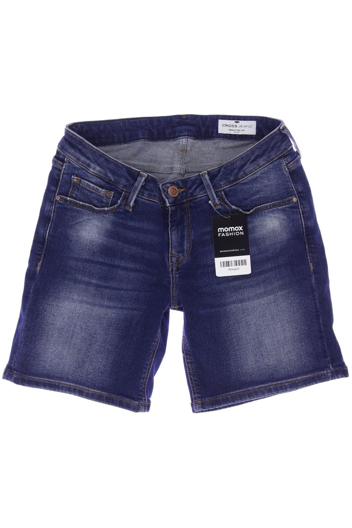 

Cross Jeans Damen Shorts, blau