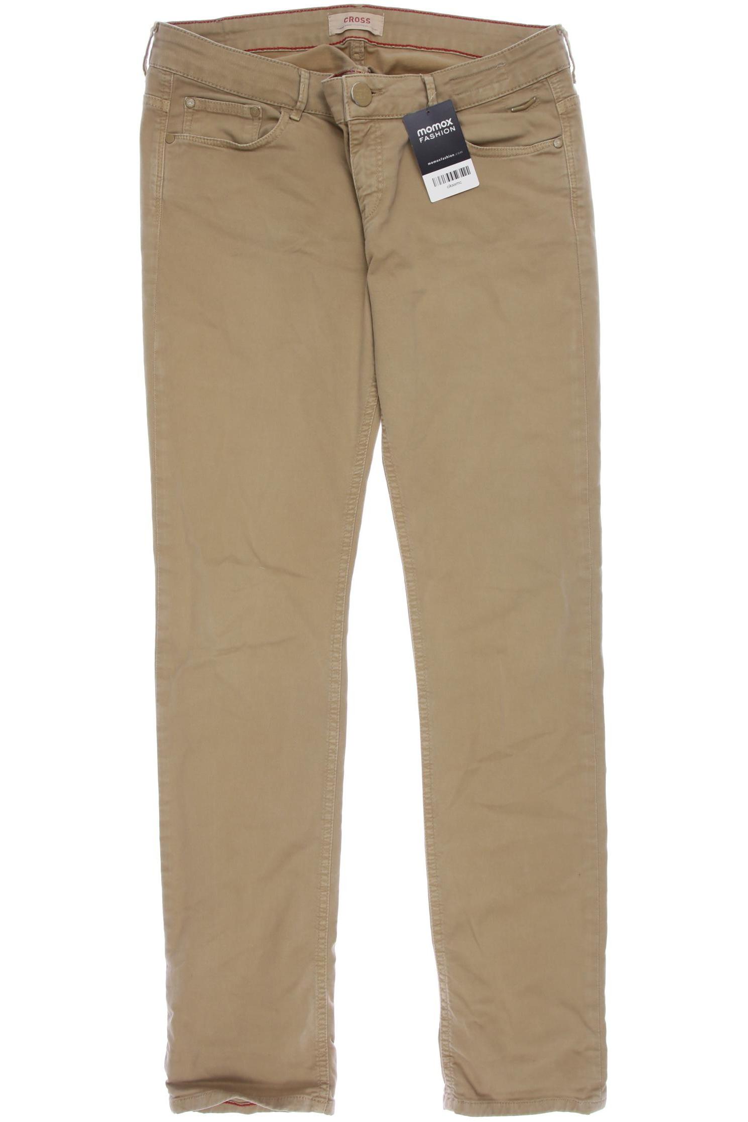 

Cross Jeans Damen Jeans, beige, Gr. 32