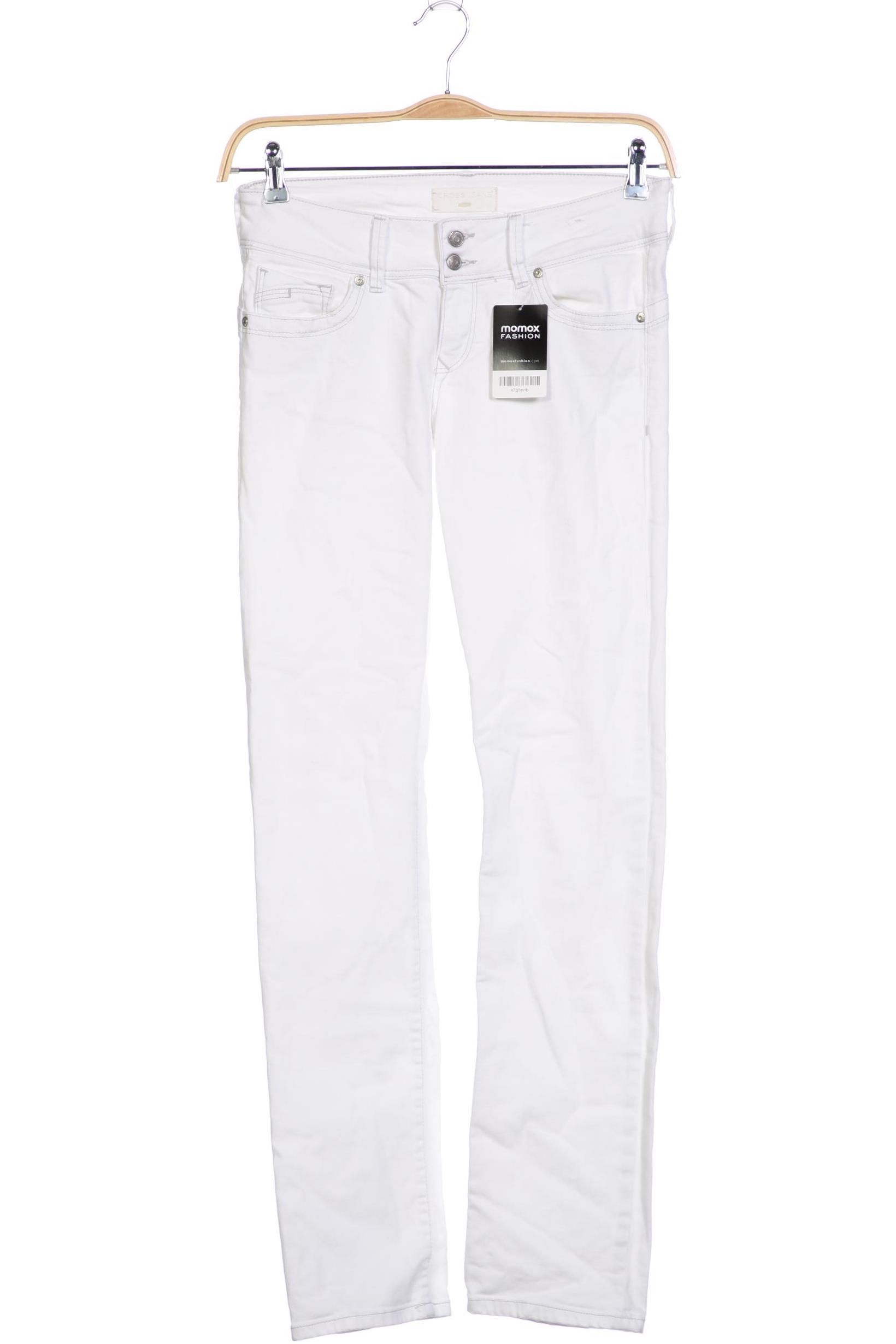 

Cross Jeans Damen Jeans, weiß, Gr. 40