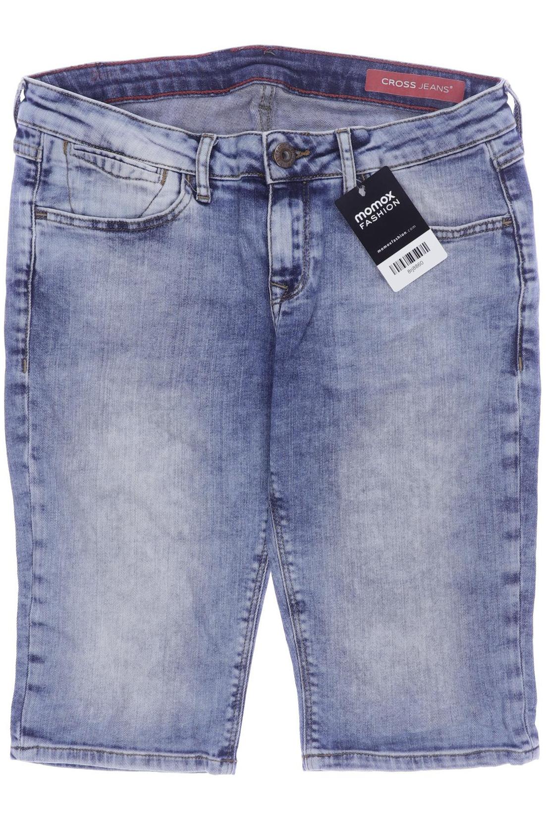 

Cross Jeans Damen Shorts, blau, Gr. 28