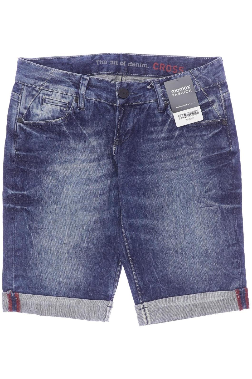 

Cross Jeans Damen Shorts, marineblau, Gr. 27