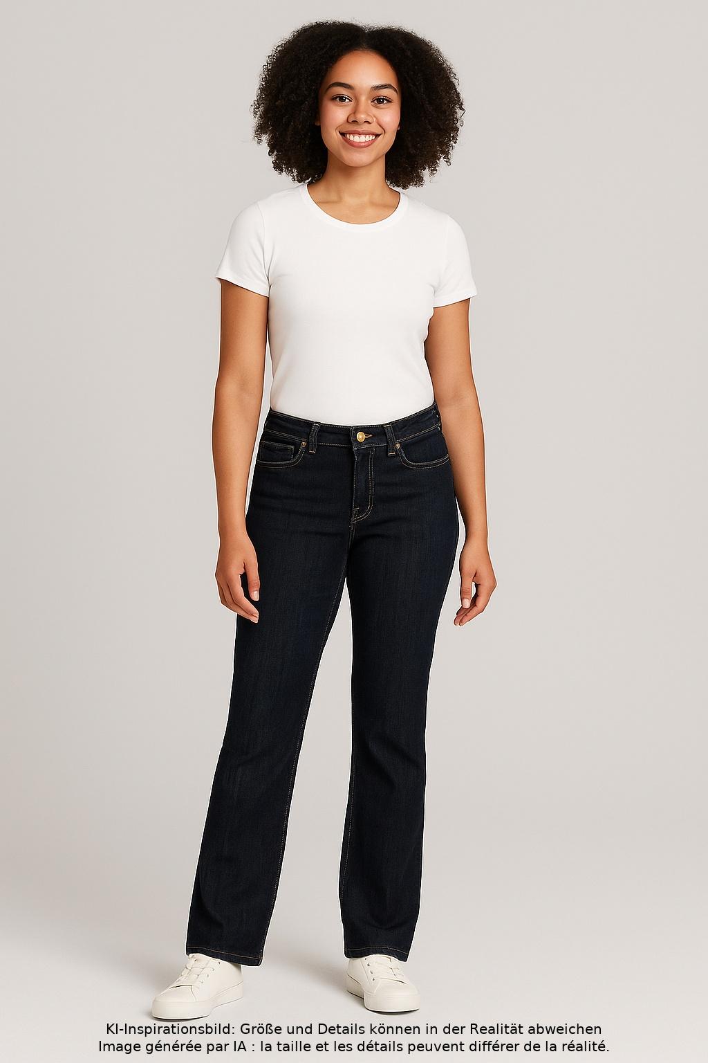 

Cross Jeans Damen Jeans, marineblau, Gr. 25