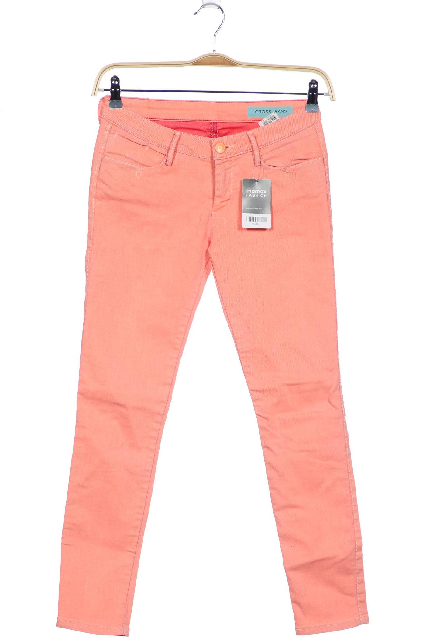 

Cross Jeans Damen Jeans, orange, Gr. 27