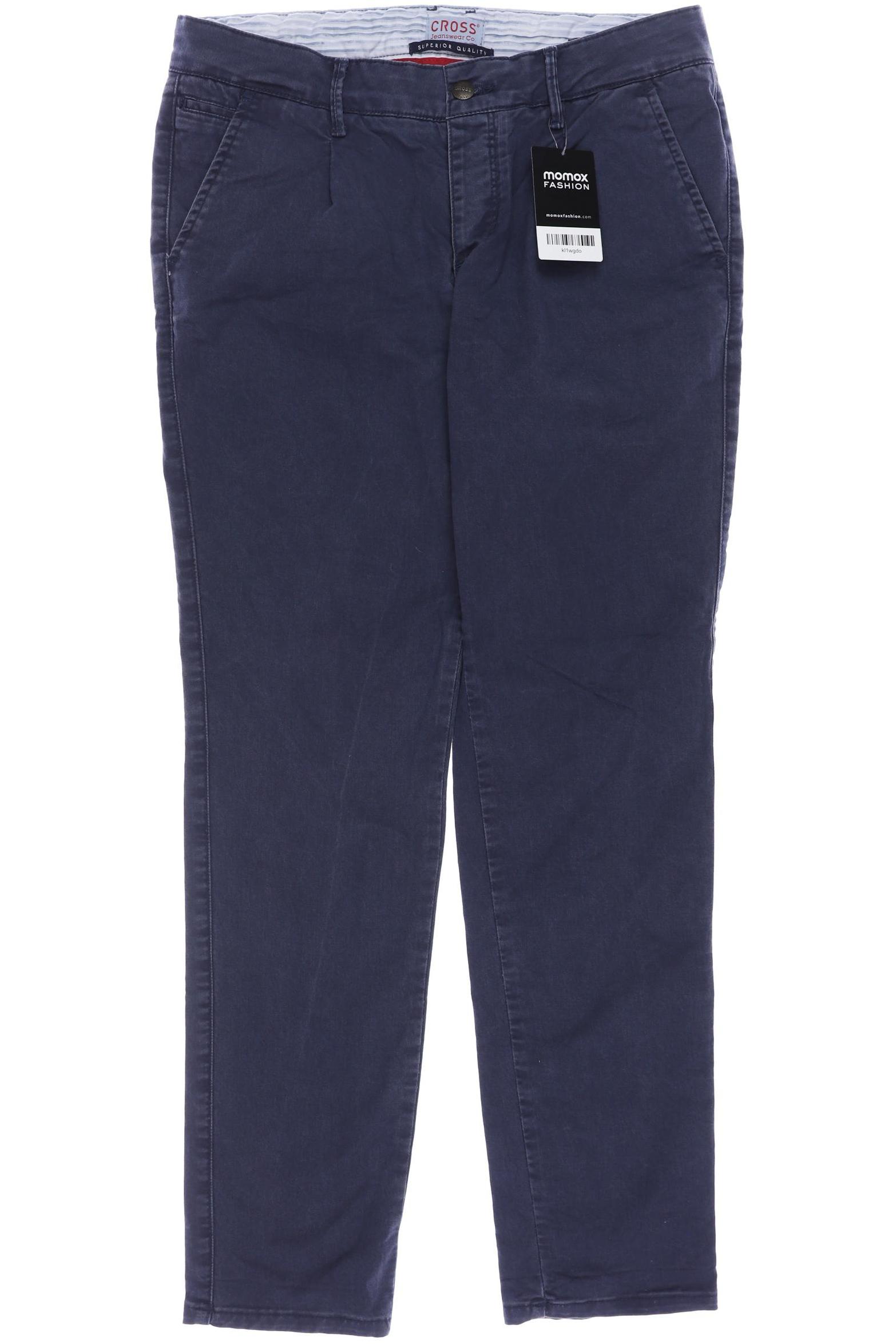 

Cross Jeans Damen Stoffhose, marineblau, Gr. 30
