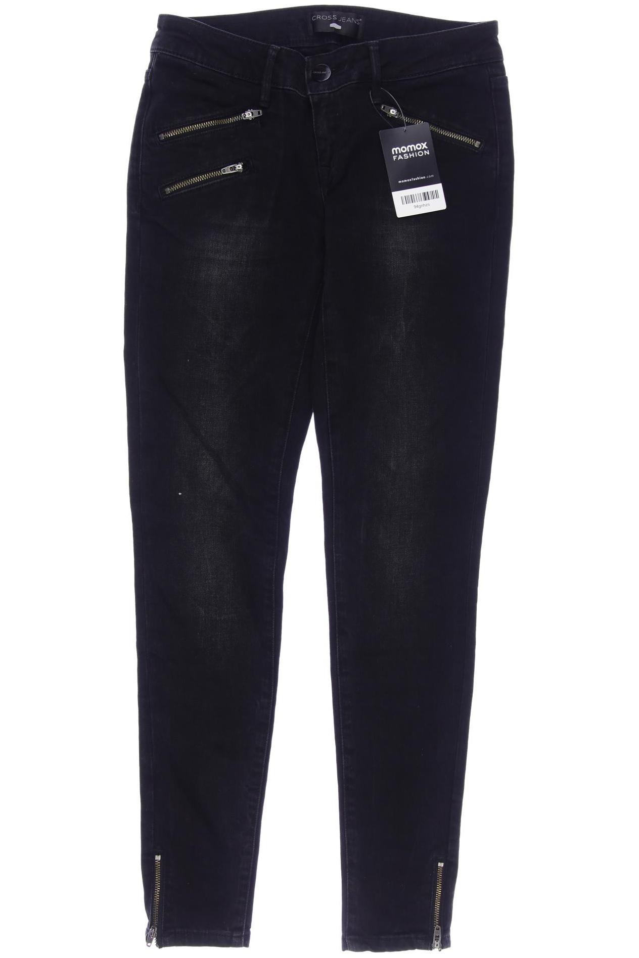

Cross Jeans Damen Jeans, schwarz, Gr. 25