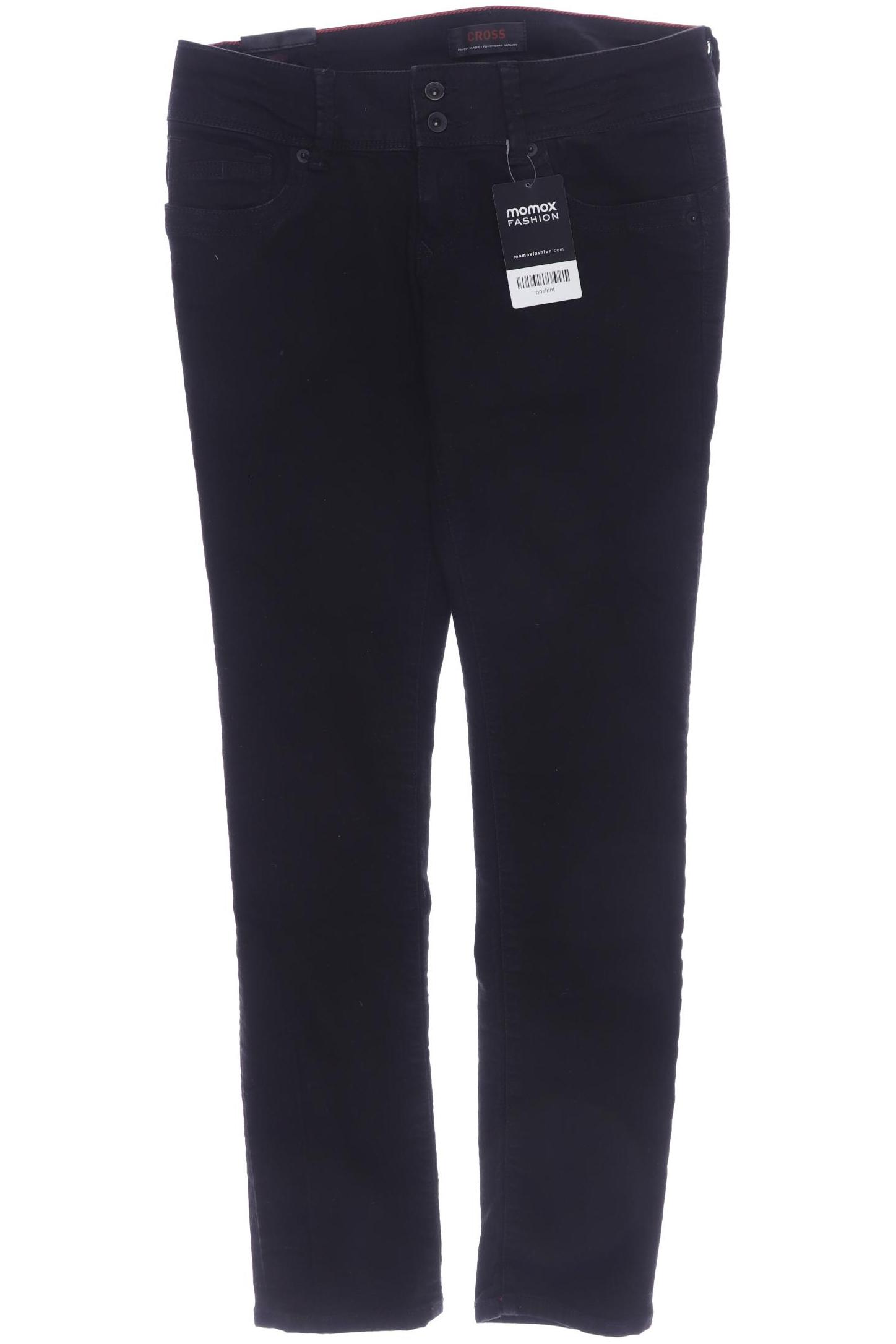 

Cross Jeans Damen Jeans, schwarz, Gr. 27