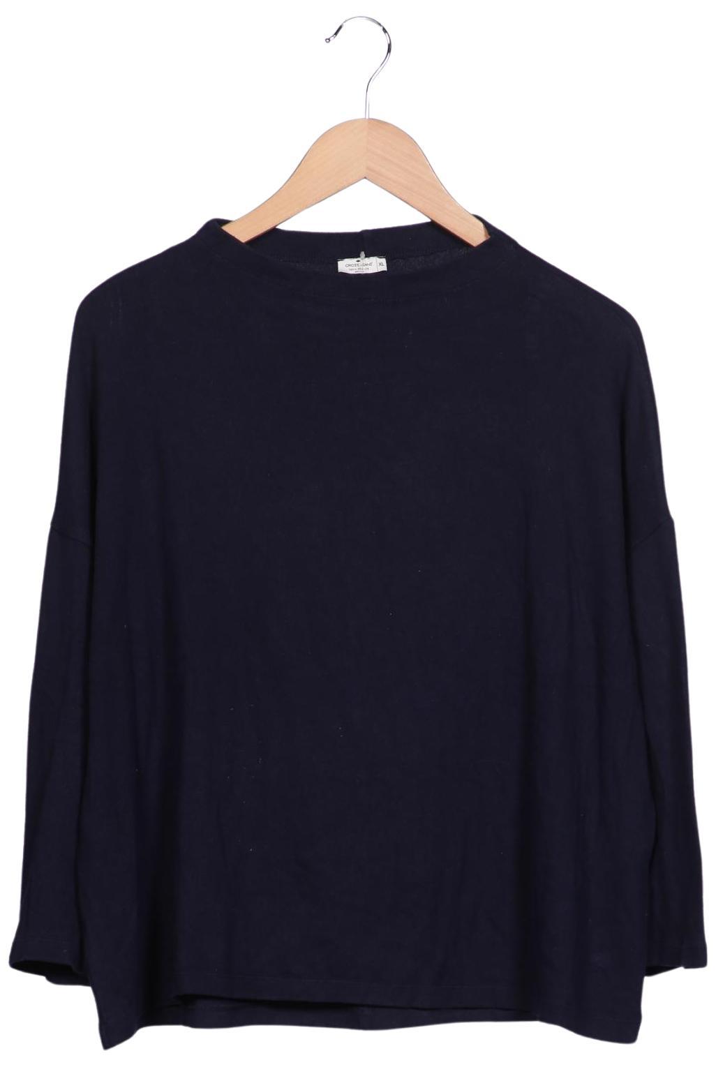 

Cross Jeans Damen Langarmshirt, marineblau, Gr. 44