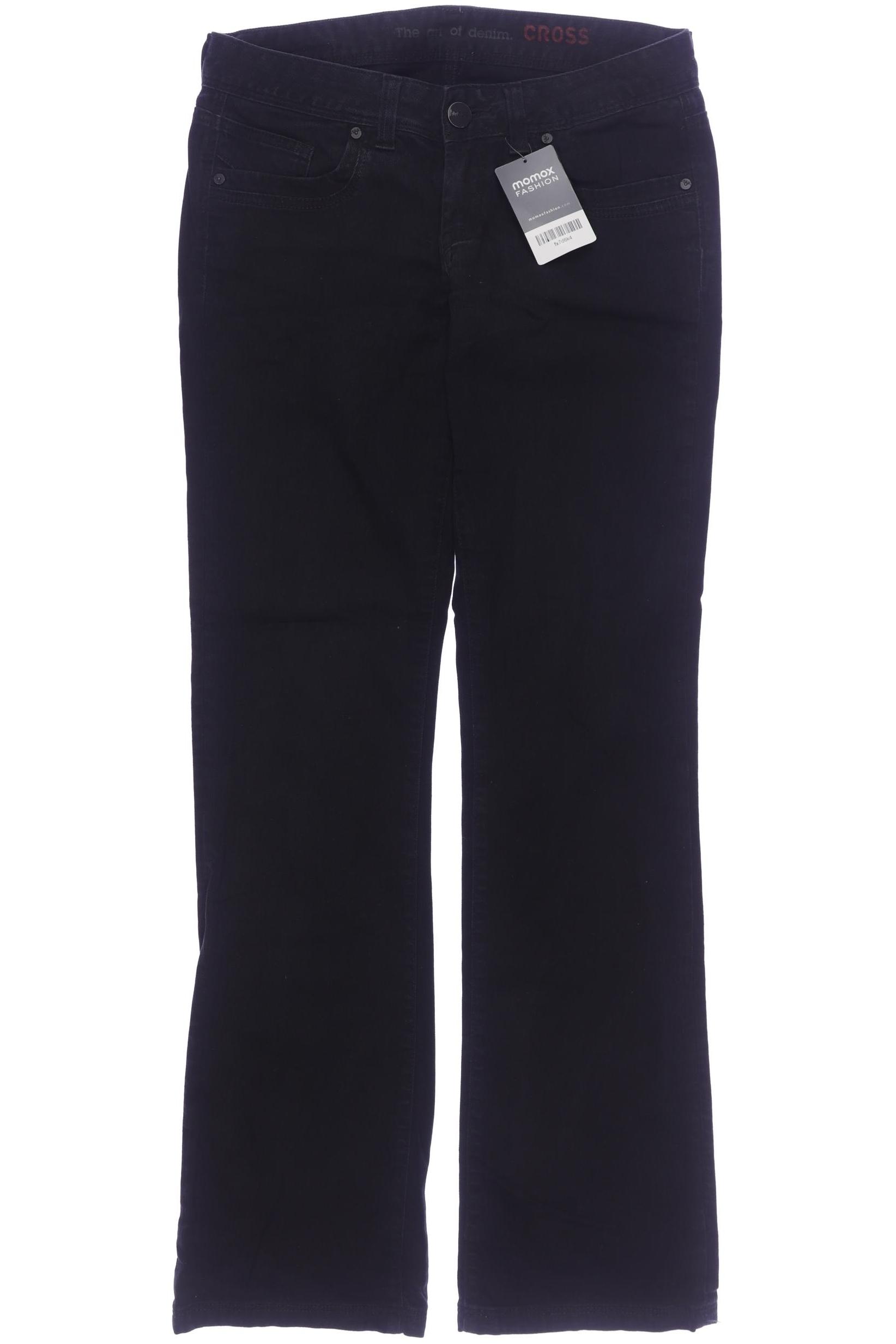 

Cross Jeans Damen Jeans, schwarz, Gr. 28