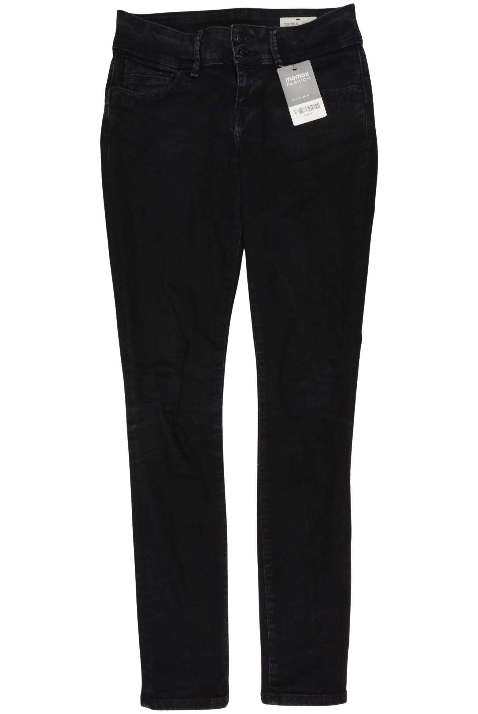 

Cross Jeans Damen Jeans, schwarz, Gr. 25