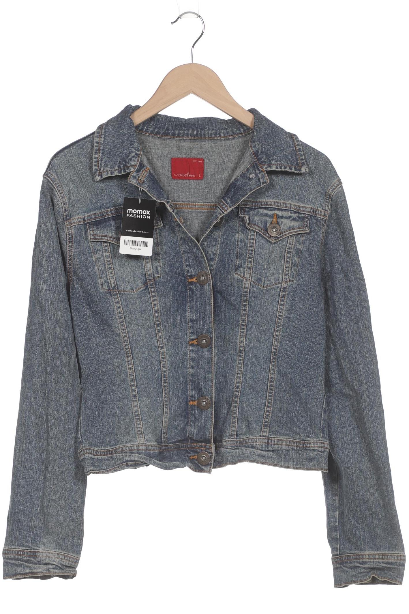 

Cross Jeans Damen Jacke, blau, Gr. 42