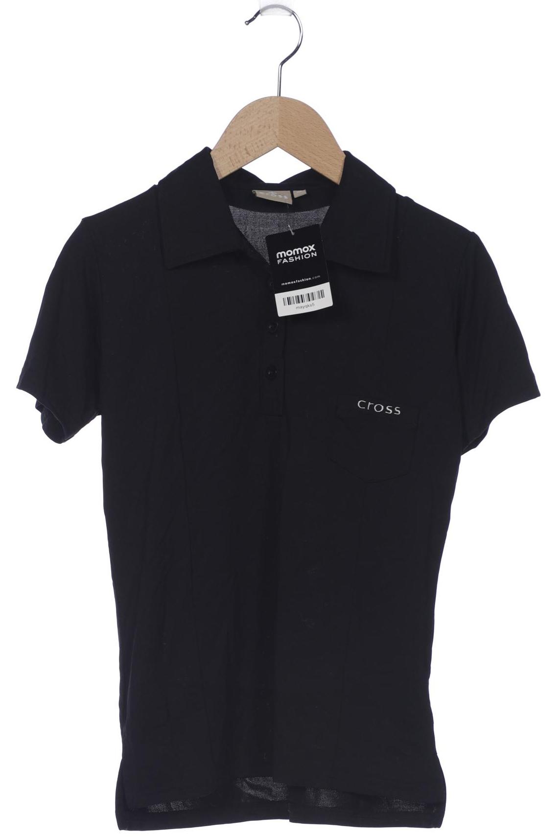 

Cross Jeans Damen Poloshirt, schwarz