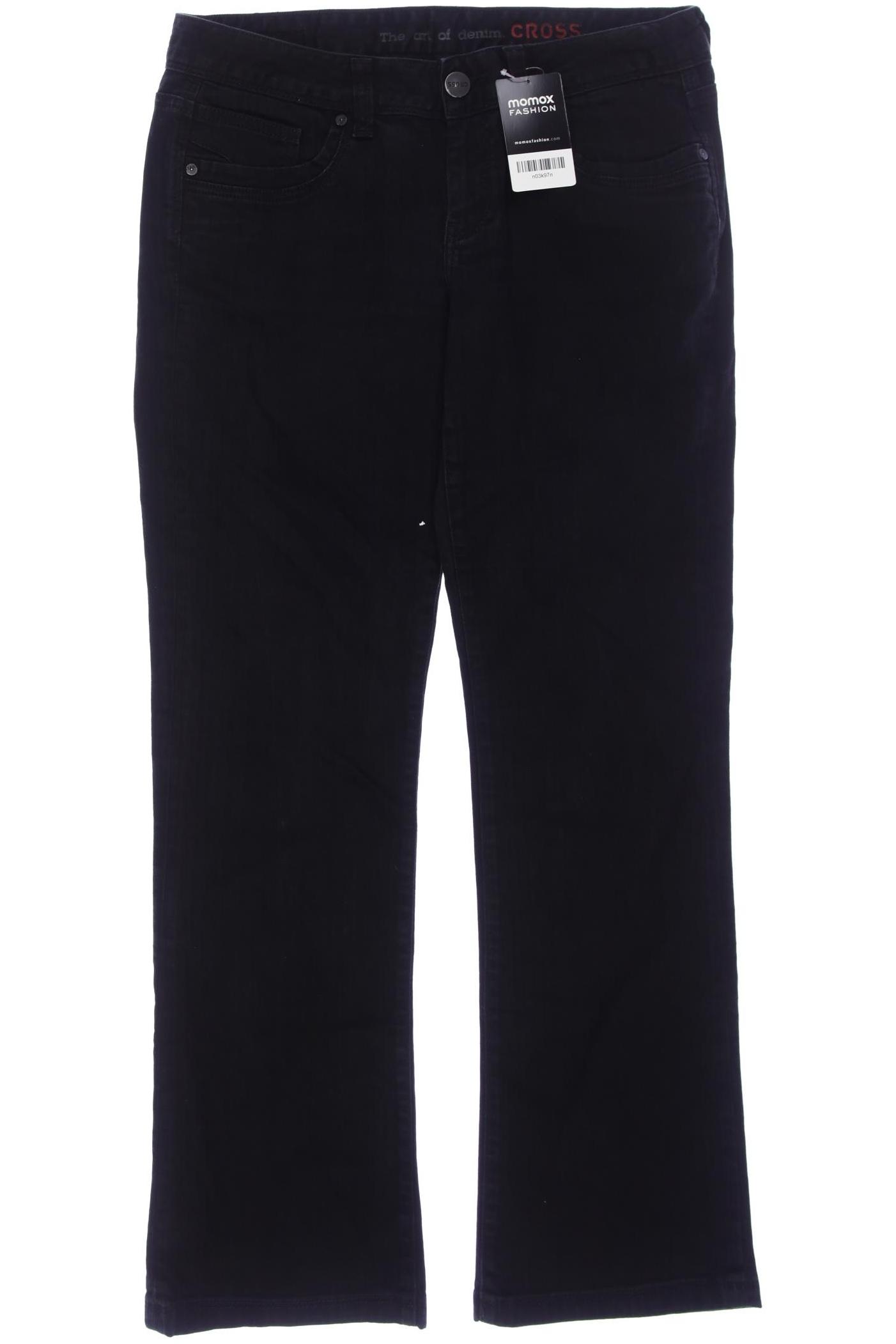 

Cross Jeans Damen Jeans, schwarz, Gr. 30