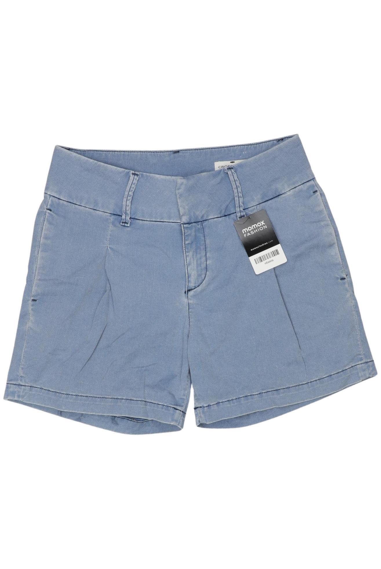 

Cross Jeans Damen Shorts, hellblau, Gr. 28