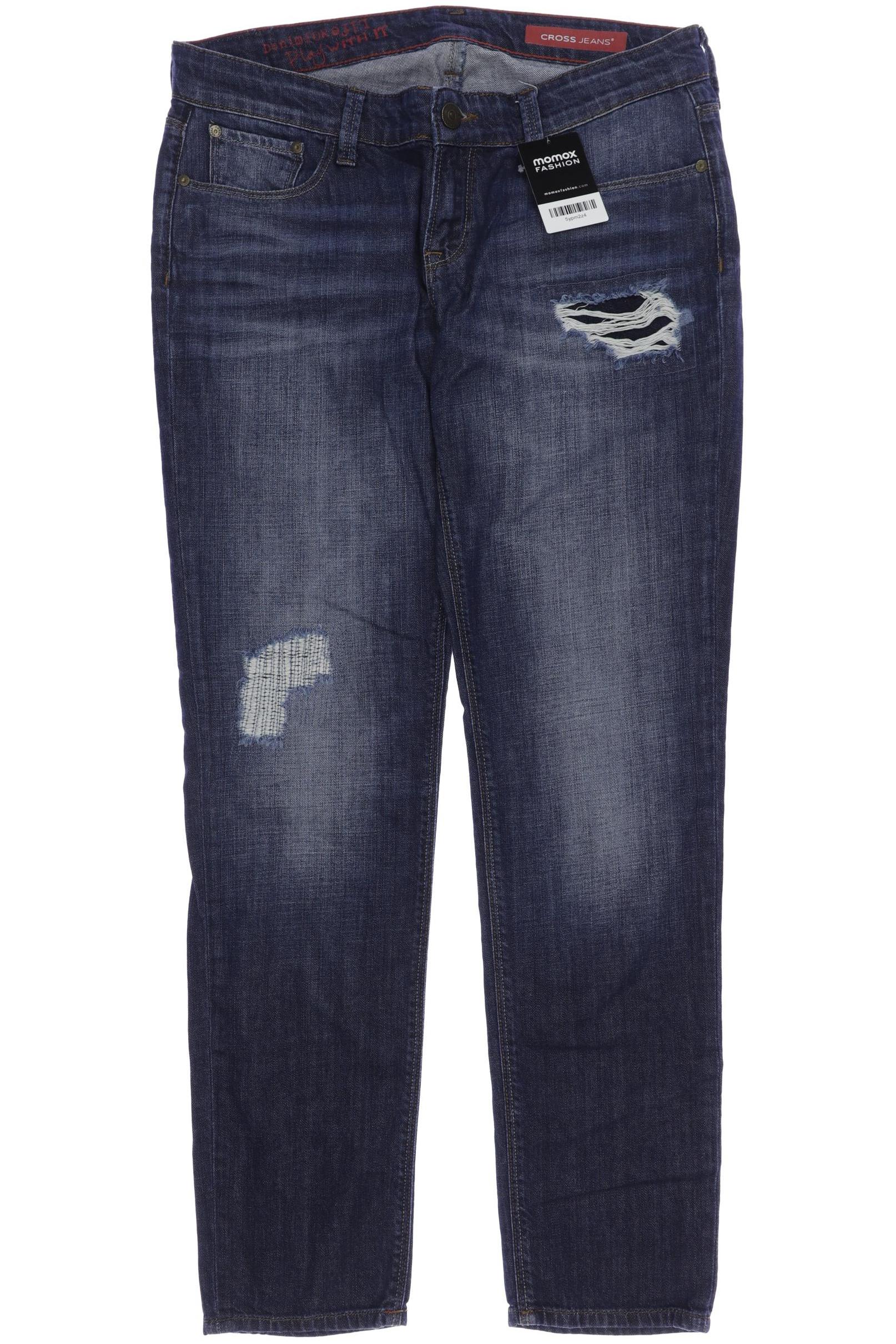 

Cross Jeans Damen Jeans, marineblau, Gr. 30