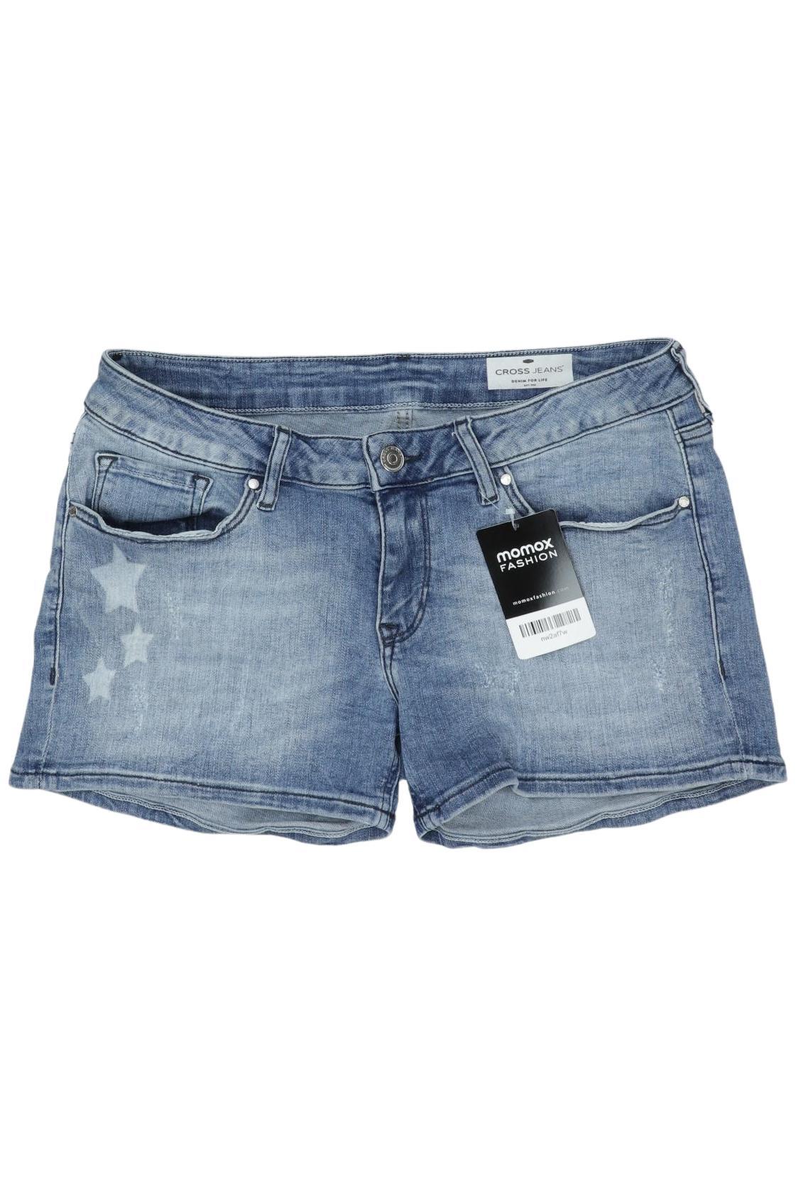 

Cross Jeans Damen Shorts, hellblau, Gr. 27