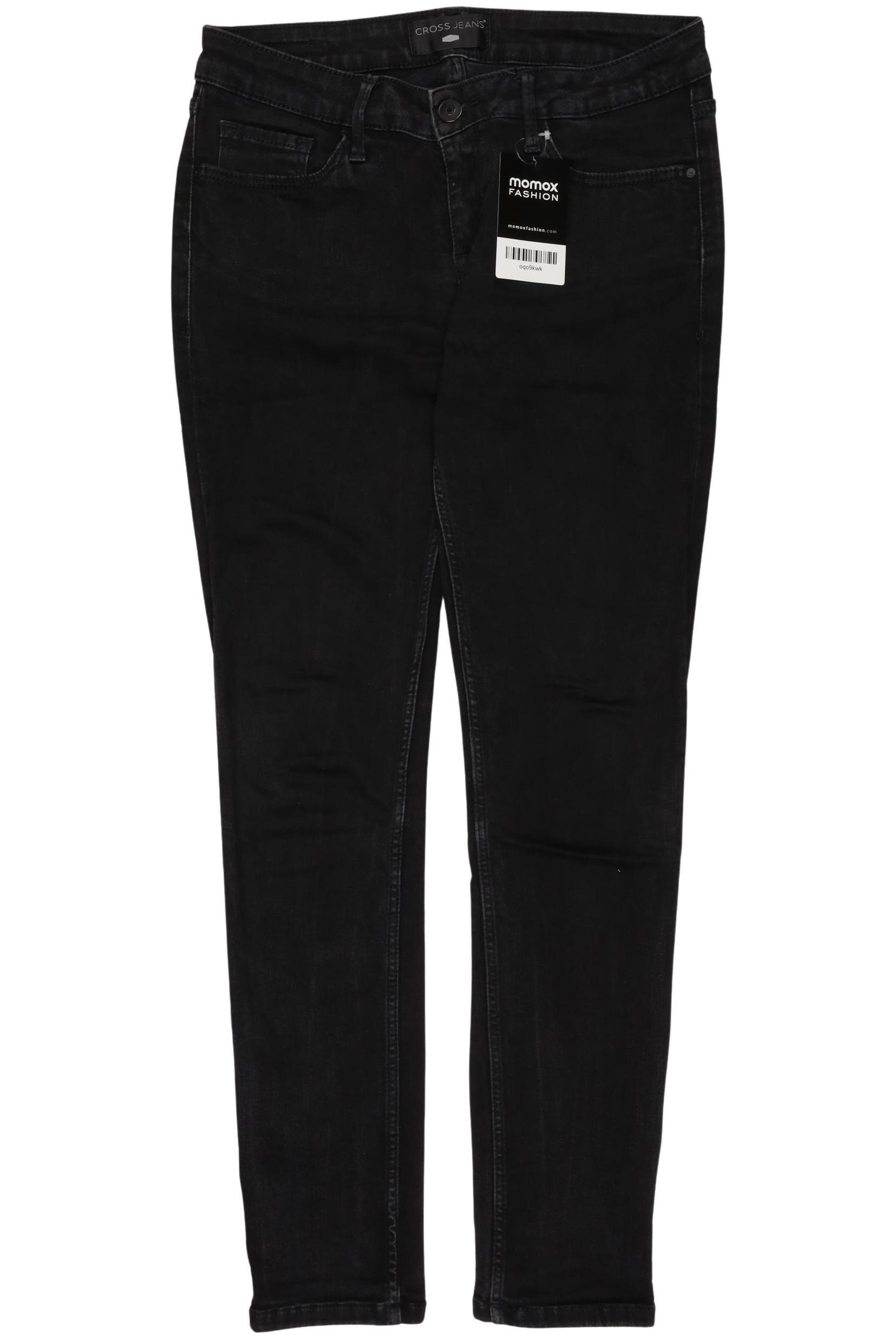 

Cross Jeans Damen Jeans, schwarz, Gr. 28